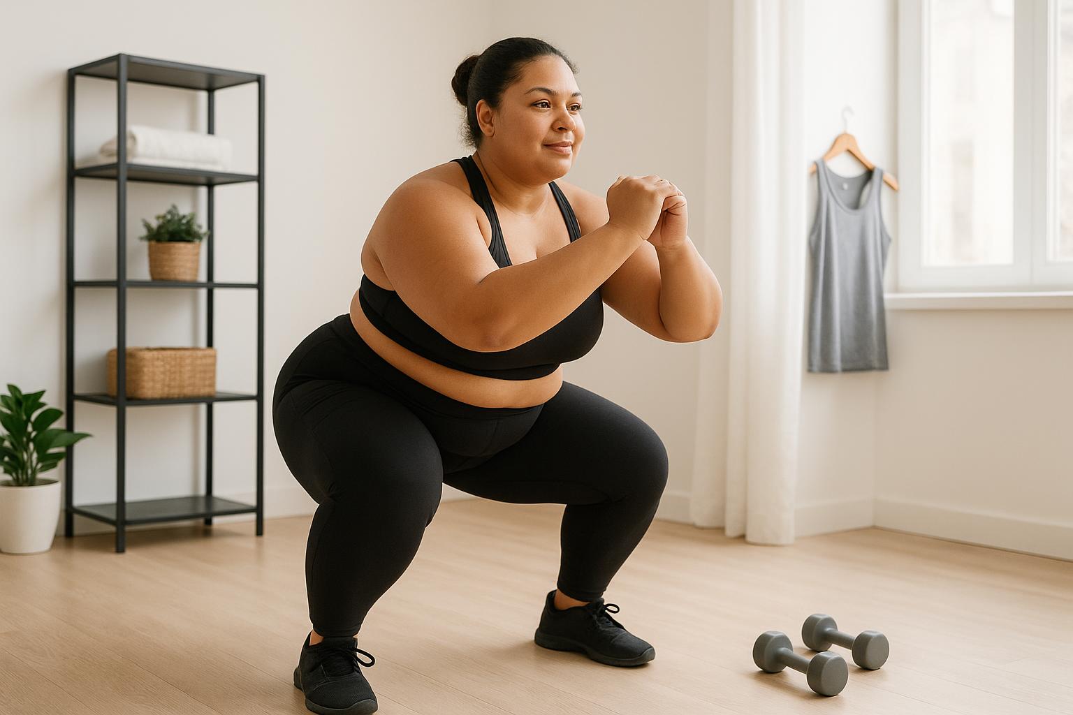 Home workout outfits for plus-size athletes: fit, comfort and confidence tips
