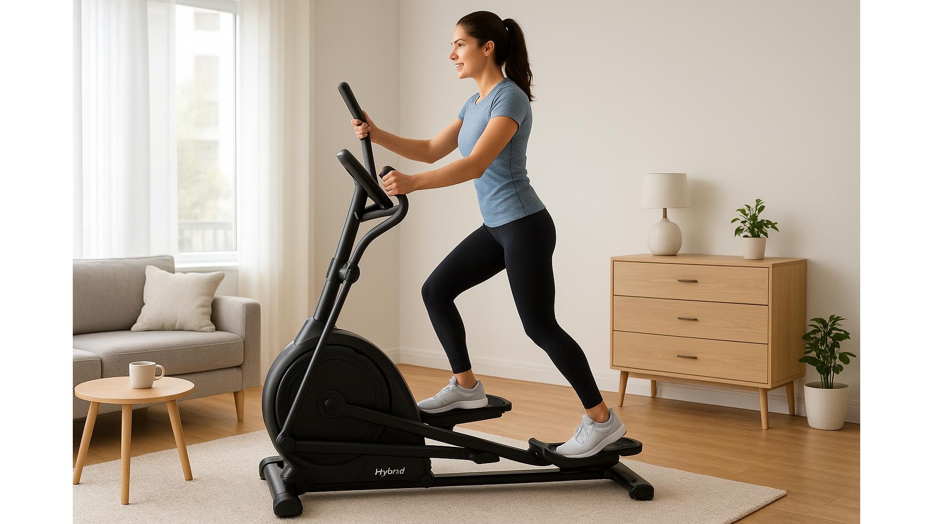 Compact hybrid cardio machines for home: how cross trainers combine stepping, cycling and skiing motions