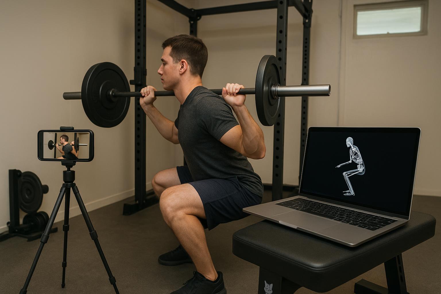 How to use free AI tools to analyze your home workout form from phone videos