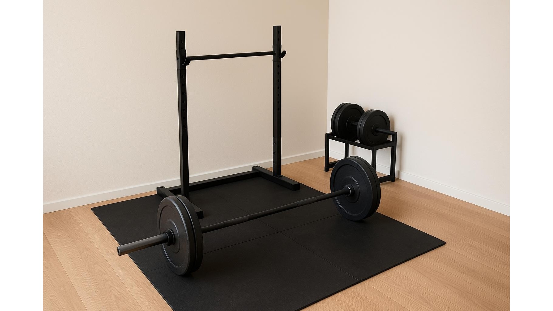 How to choose a compact barbell and plate bundle for your first serious home setup
