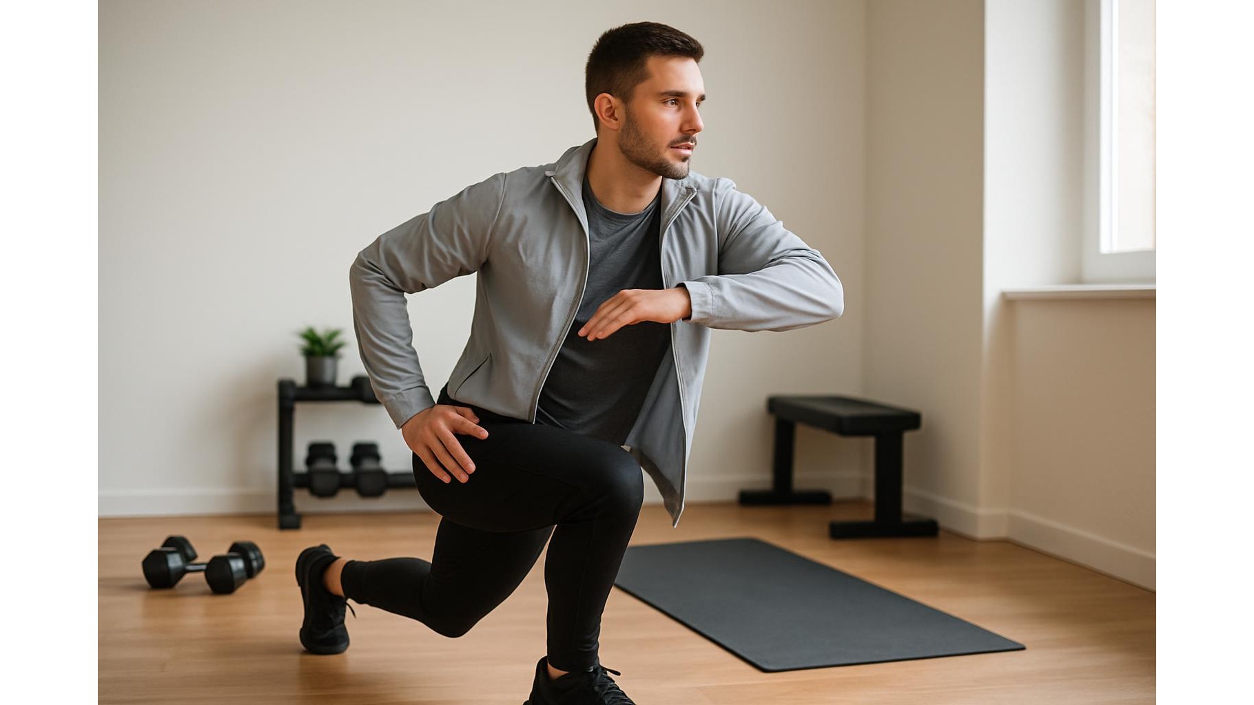 Home gym sports jackets: how to choose light outer layers for warm-ups and cooldowns