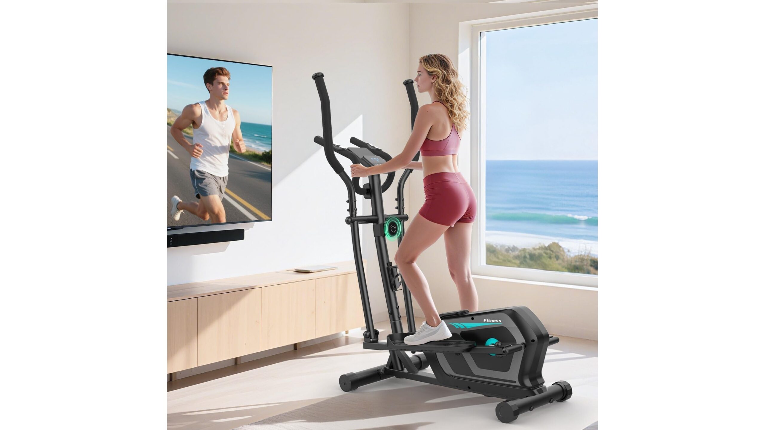 Neezee cross trainer for home, full-featured elliptical now at a standout Amazon price