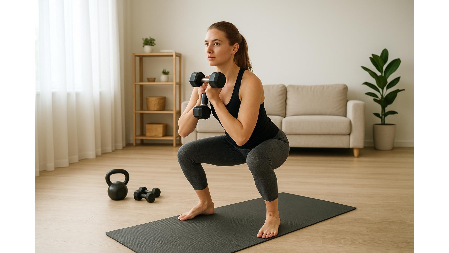 Full body dumbbell ladder workout for home: scalable routine for beginners to advanced