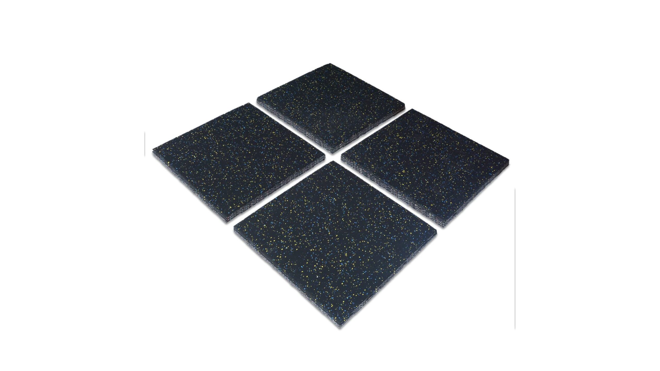 Rubber gym mat tiles uyoyous, heavy-duty home flooring to protect your space and equipment