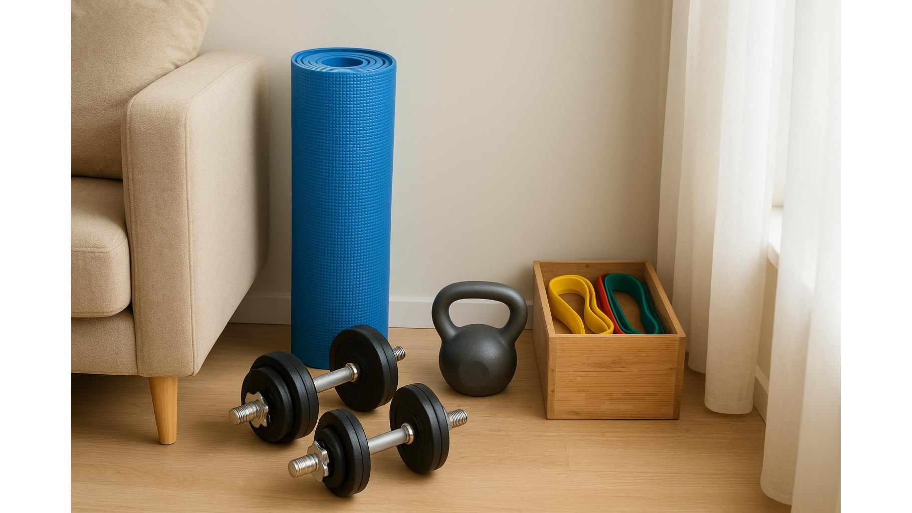 How to choose a compact home gym starter kit under 500 euros