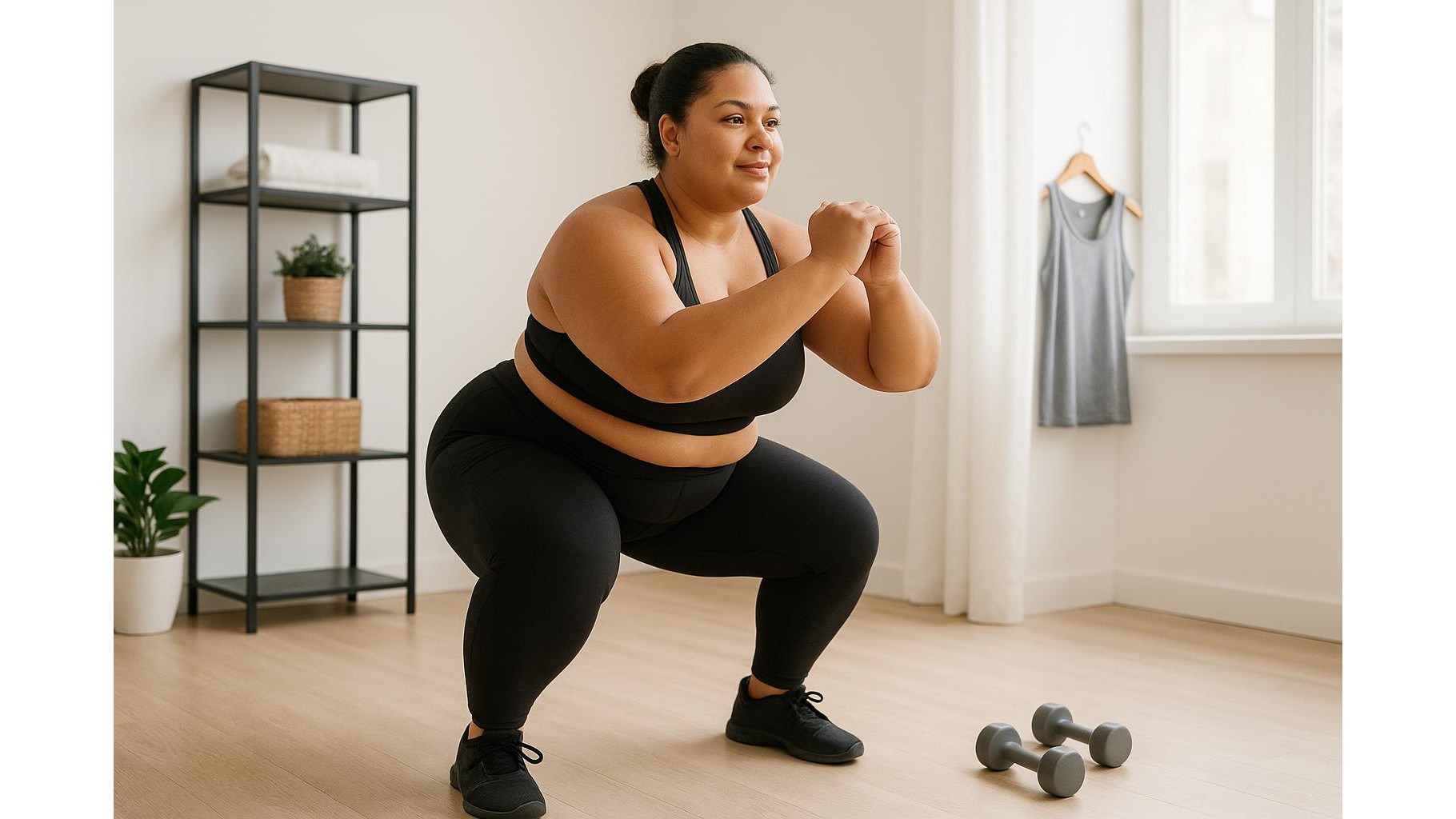 Home workout outfits for plus-size athletes: fit, comfort and confidence tips