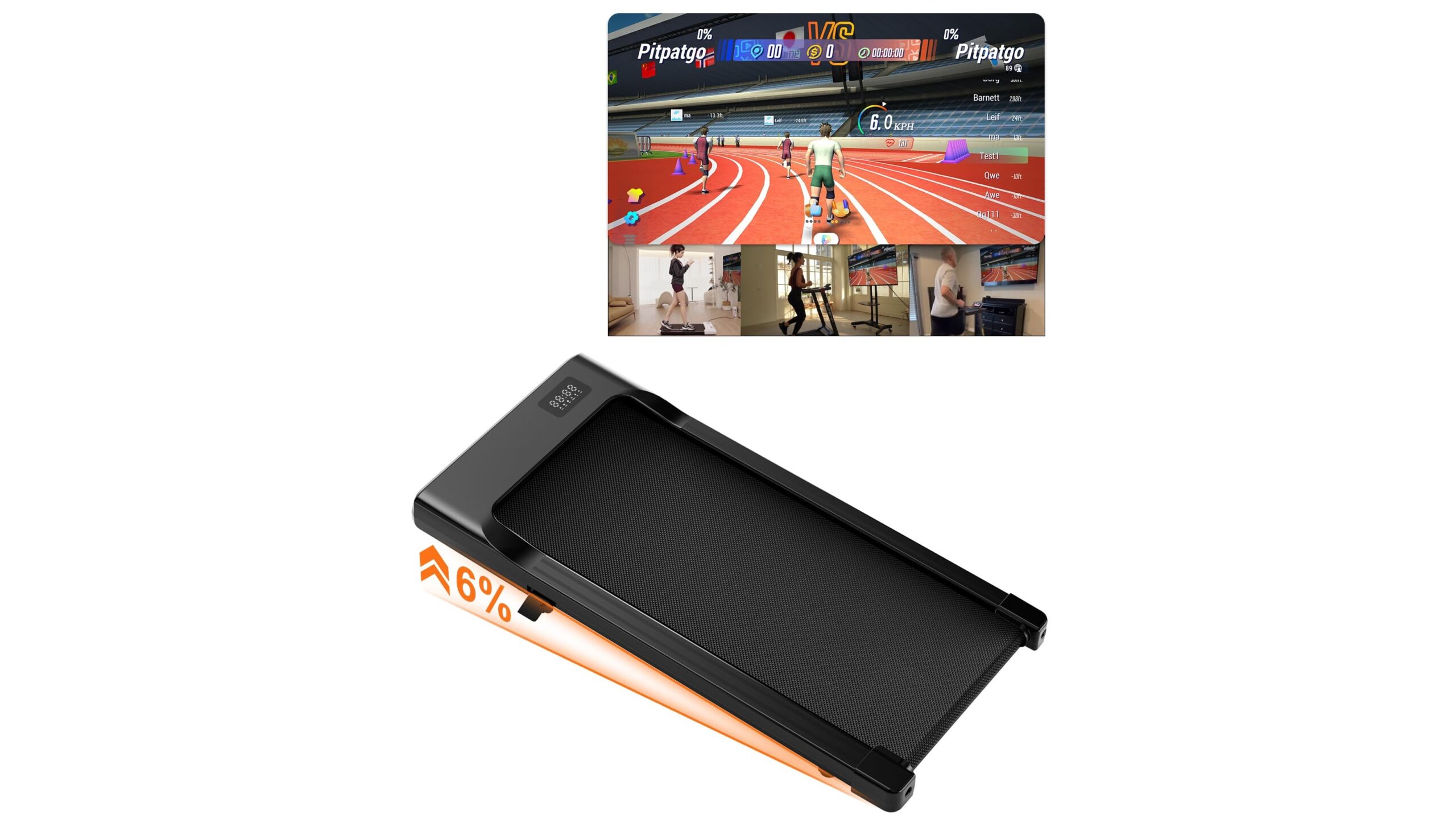 Superun walking pad under desk treadmill, compact incline cardio solution now at a standout price