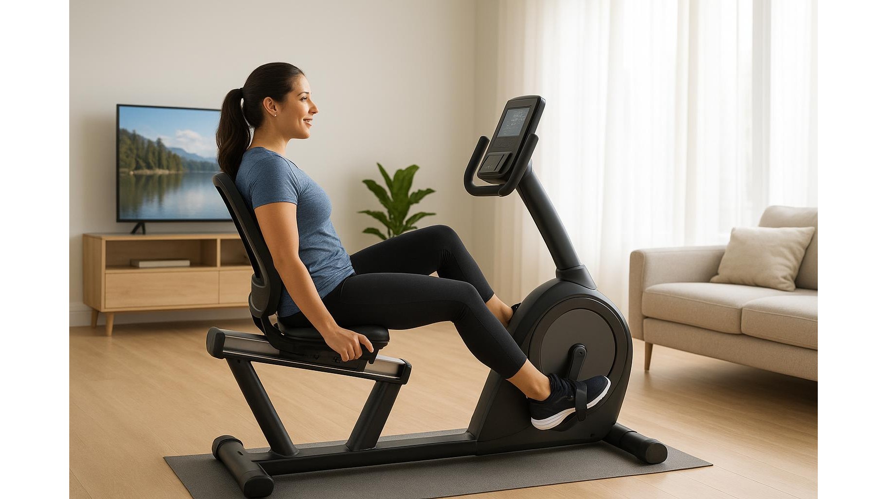Low-noise recumbent bikes for home: how to pick the right model for long, easy cardio
