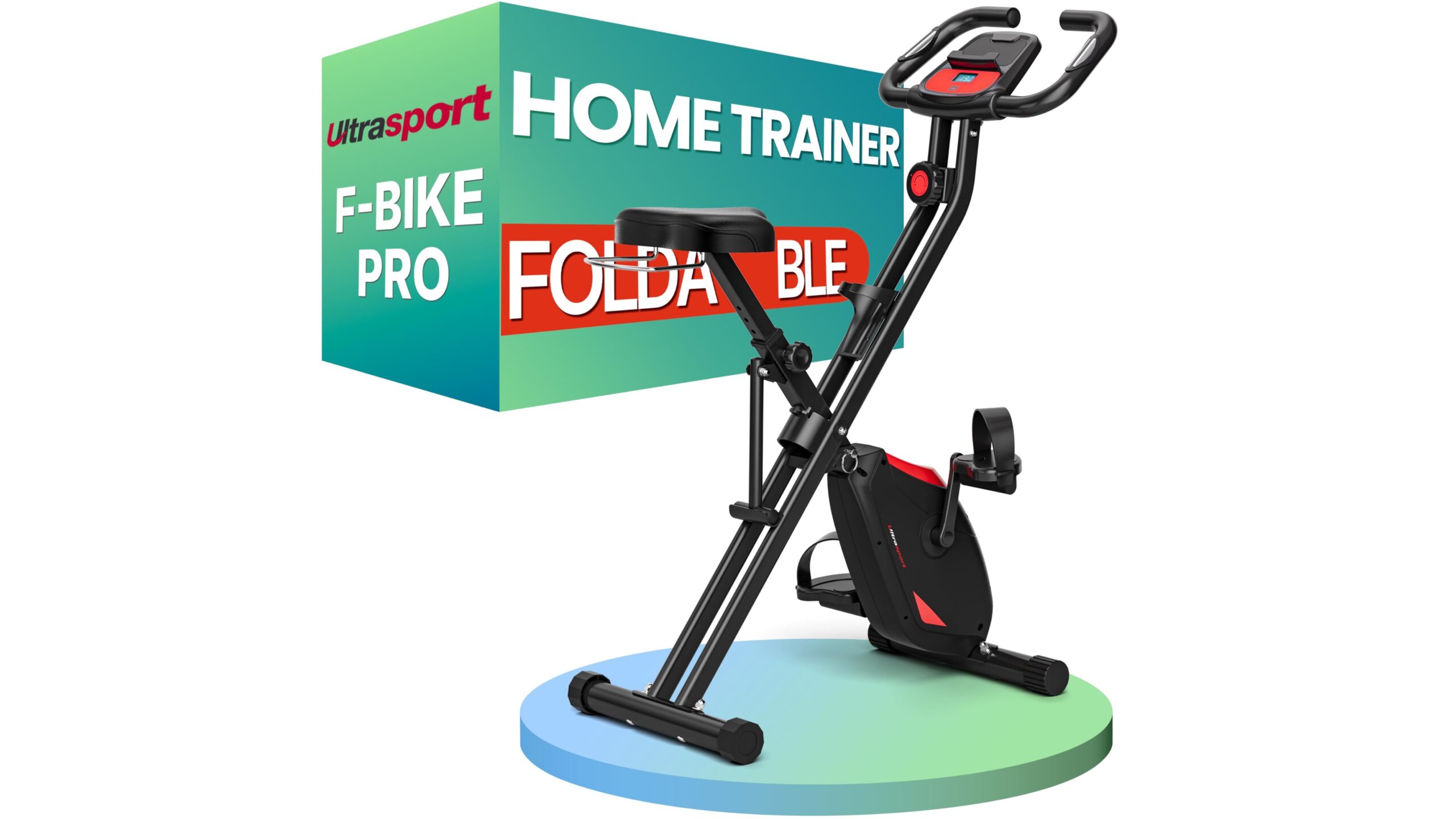 Ultrasport F-Bike Pro folding exercise bike, the quiet home cardio solution now at a standout price on Amazon