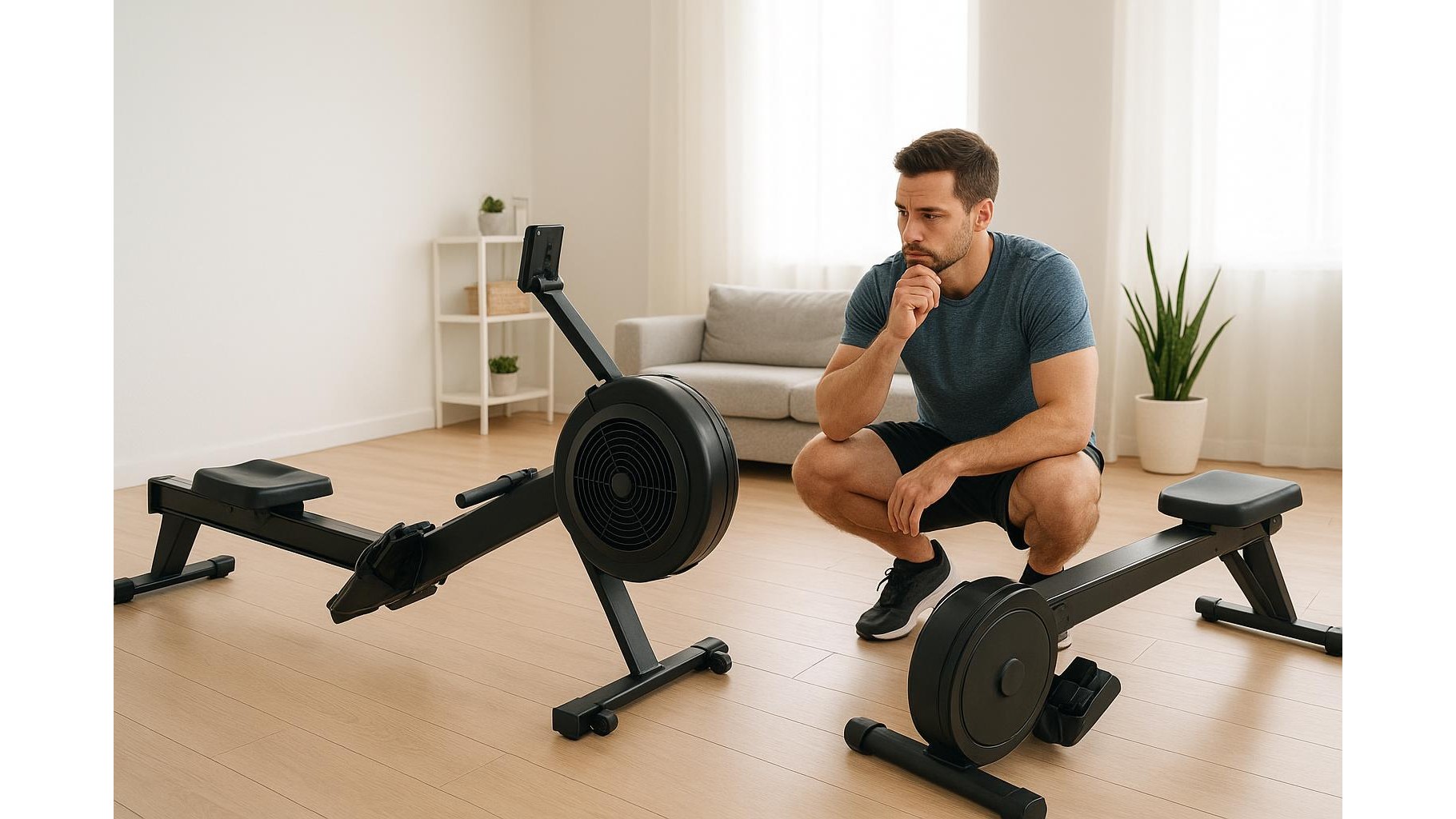 Fan rower vs magnetic rower: how to choose the right resistance for your home cardio