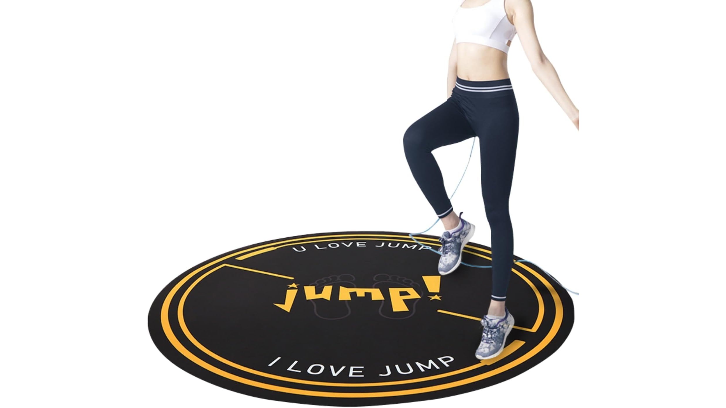 Petour jump rope mat large, the impact-absorbing skipping pad for home gyms now discounted on Amazon