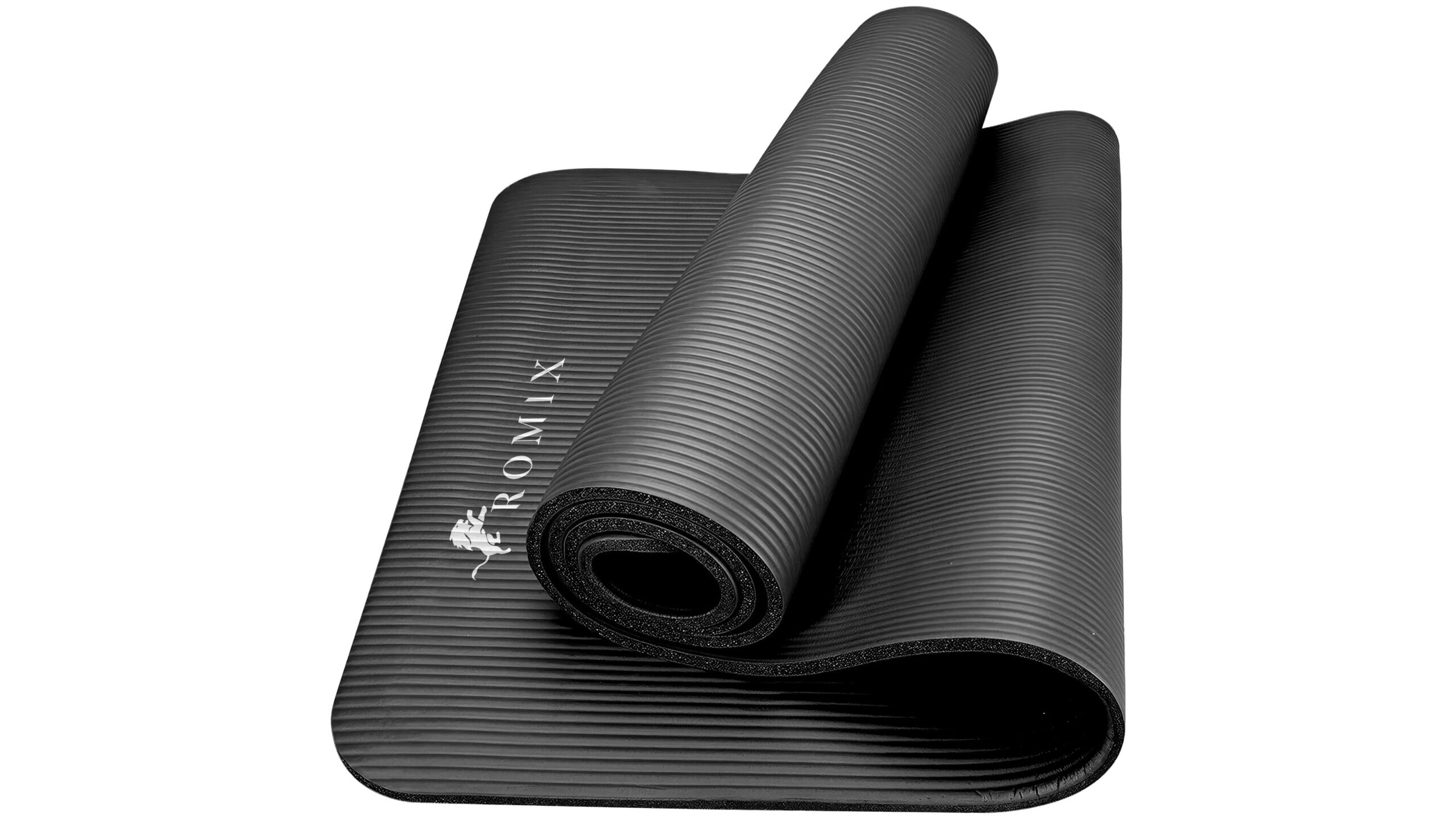 Romix 15 mm thick foam yoga mat, cushioned home training mat at an attractive Amazon price