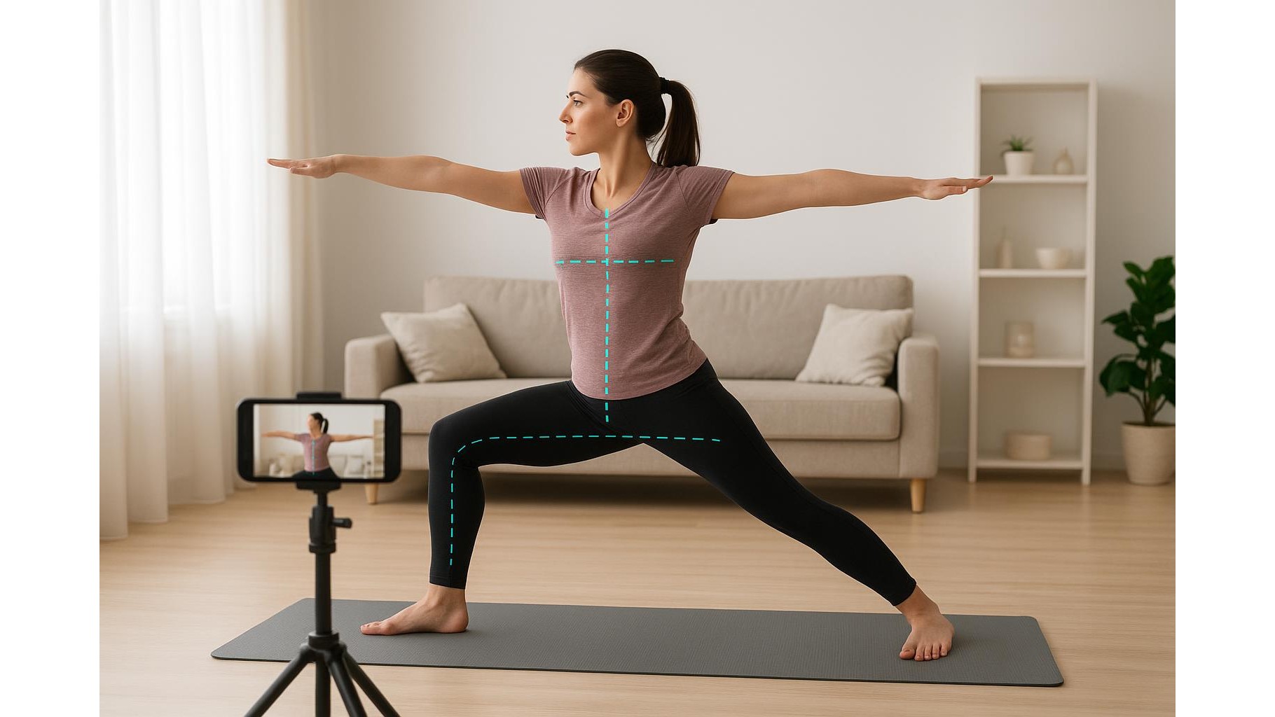 Augmented reality yoga at home: how AR apps can improve your alignment