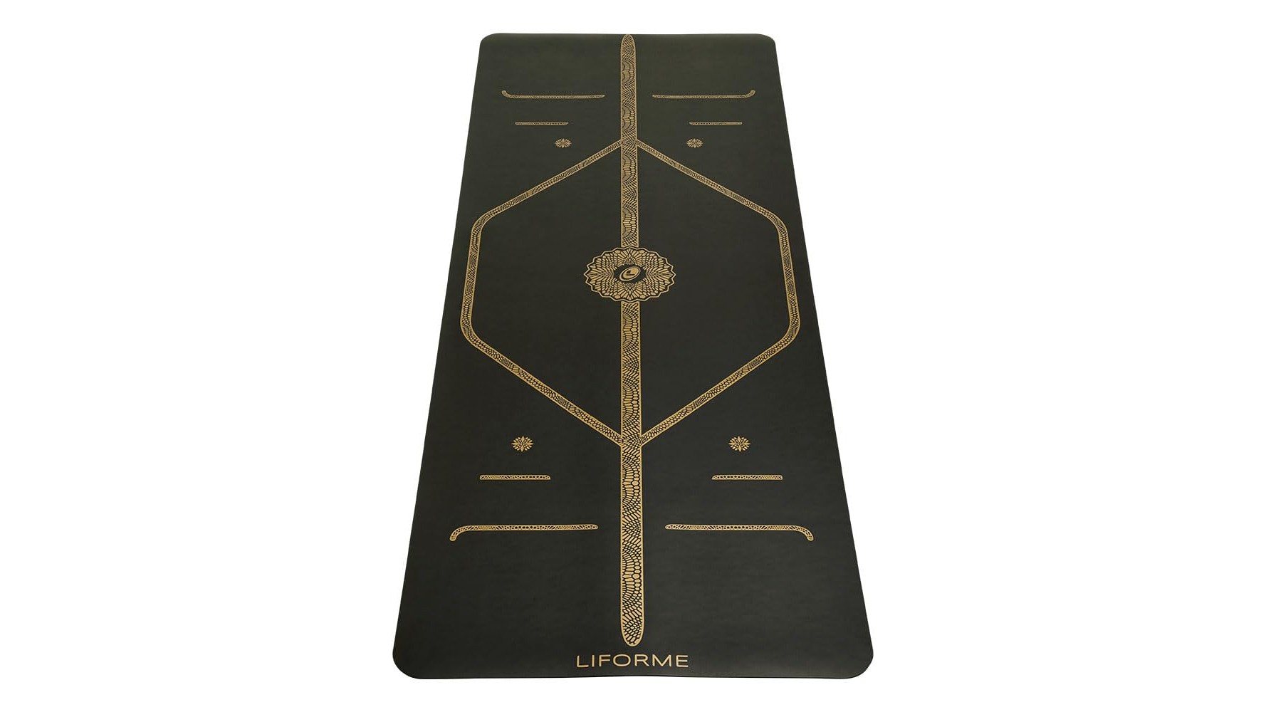 Liforme printed yoga mat collection, premium grip for serious home practice on Amazon