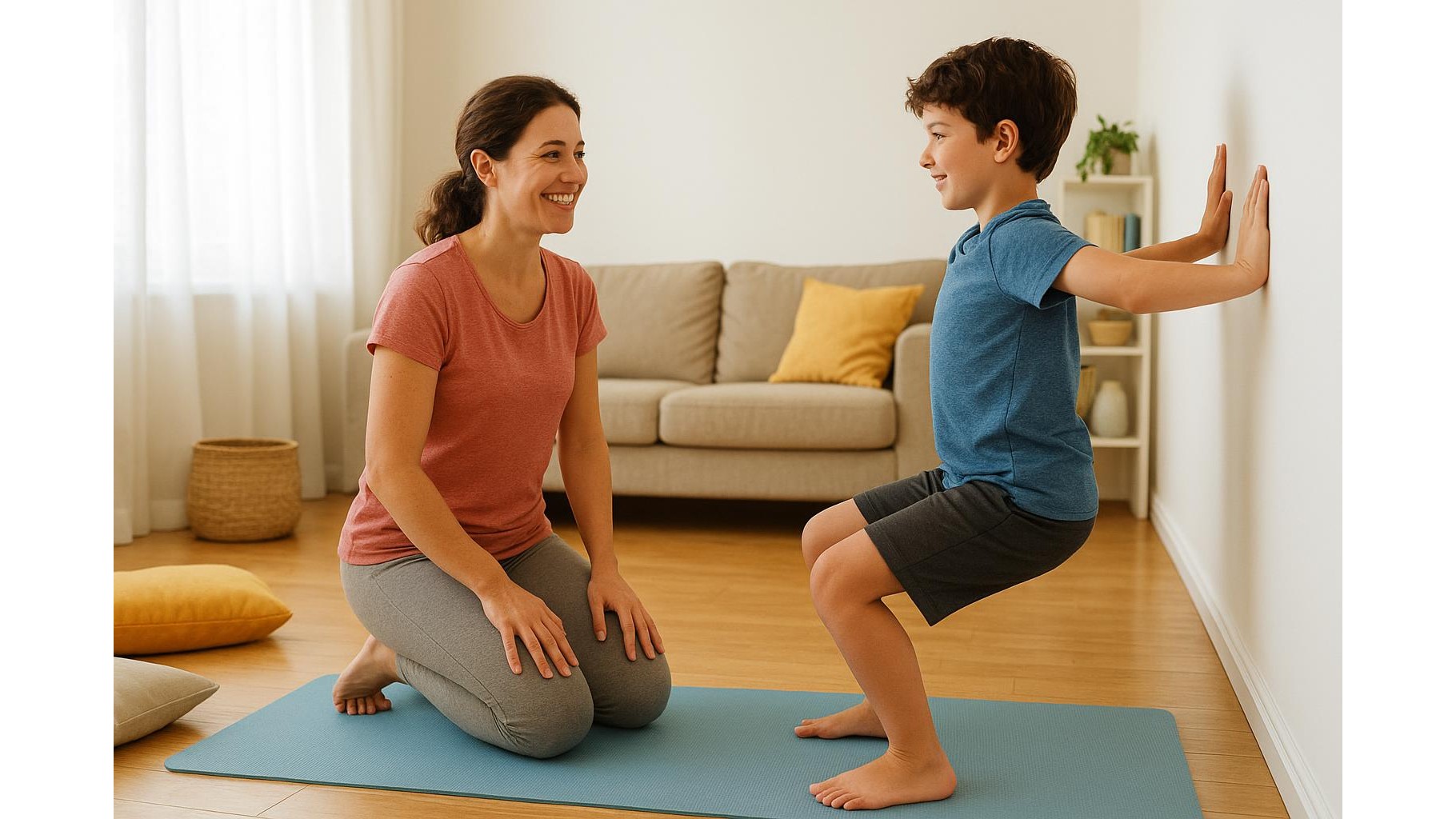 Home strength training for kids 8–12: fun and safe bodyweight routine for the living room