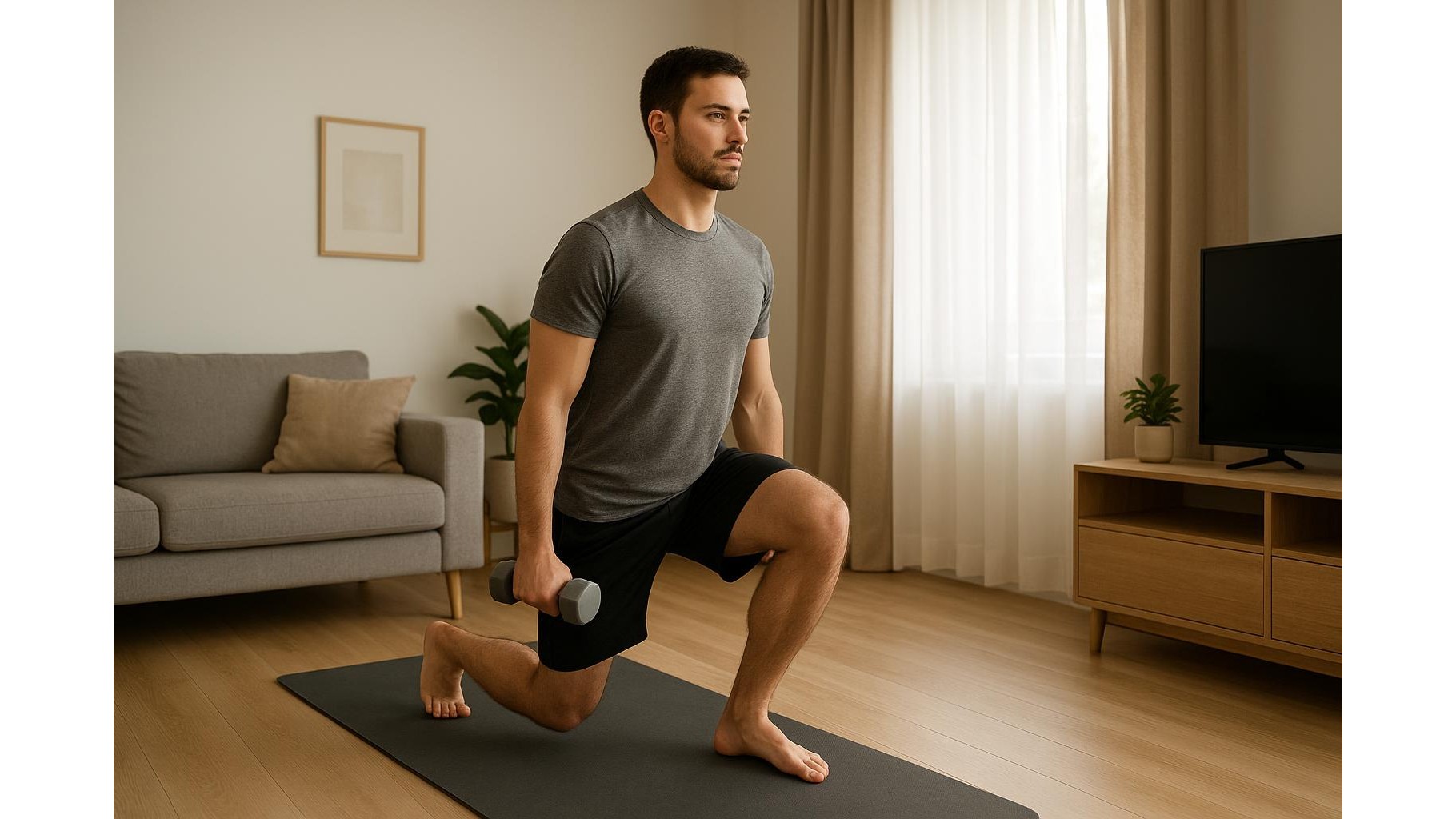 Apartment-friendly strength workout: 35-minute full body routine with no jumping and no neighbors’ complaints