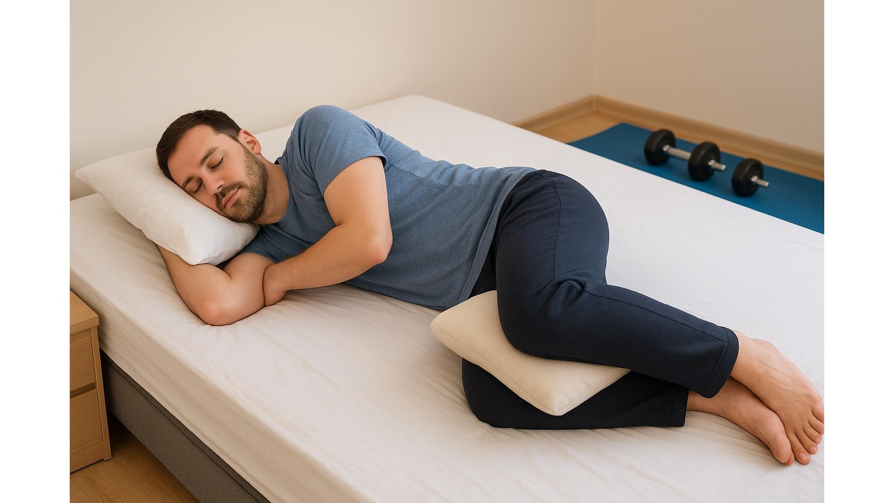 Best sleep positions for home lifters: how to wake up with fewer aches