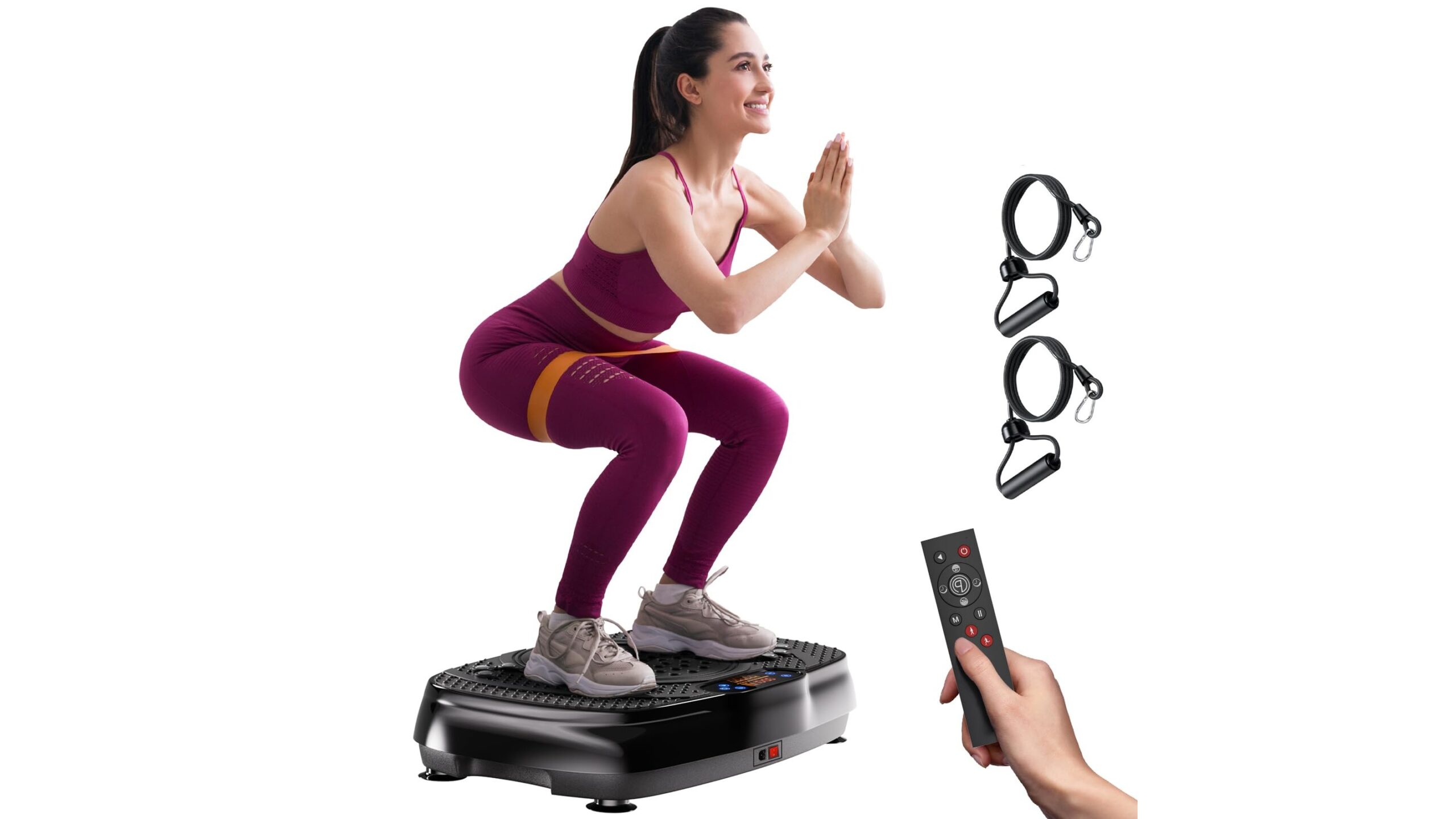 TISSCARE vibration plate B0DH25JNG3: whole‑body training platform for tiny home gyms