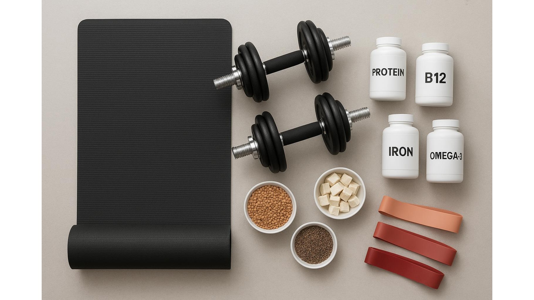 Supplements for vegan home athletes: a simple checklist that actually respects your diet
