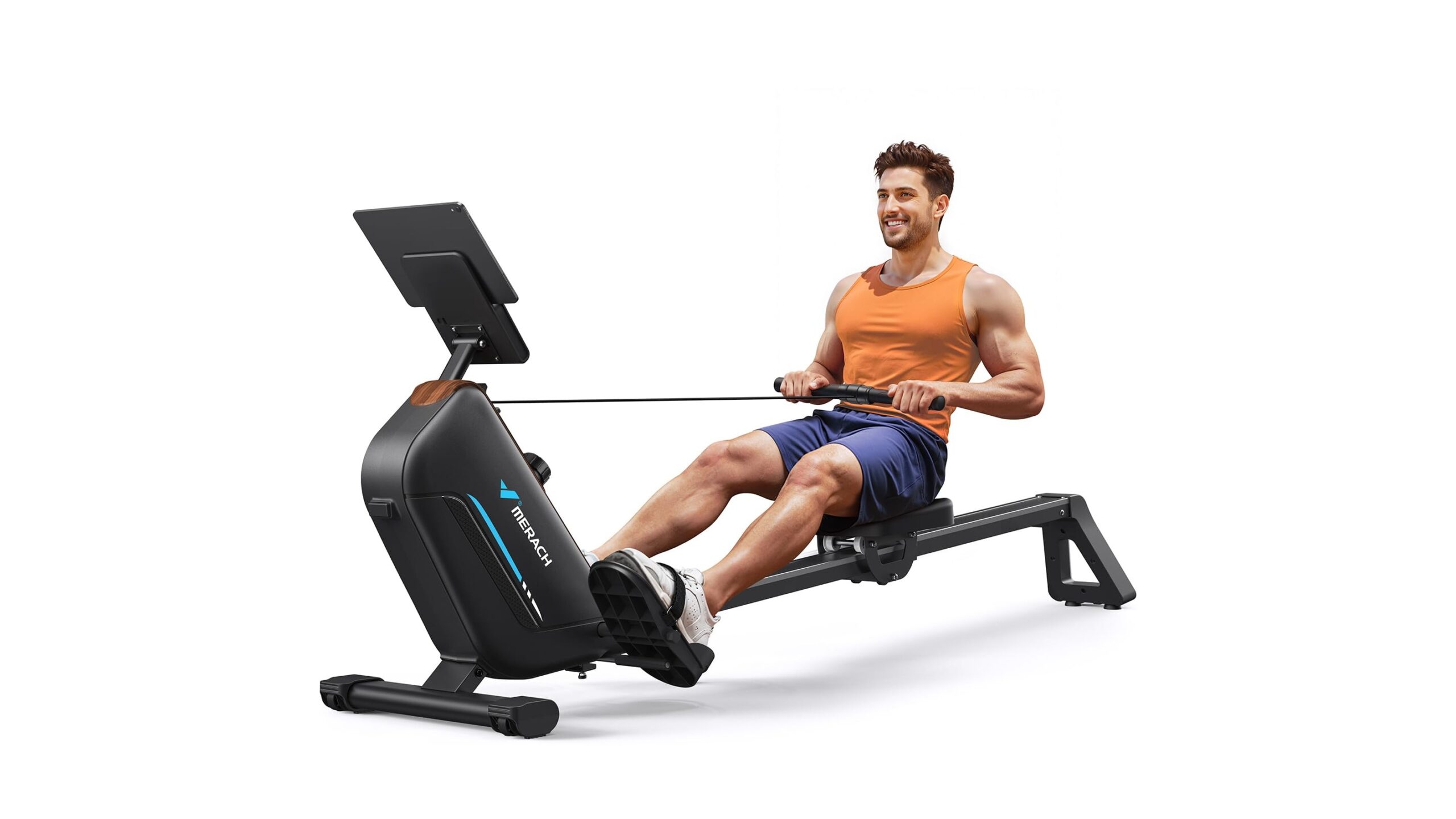Merach magnetic rowing machine, powerful and compact home rower now at a standout price