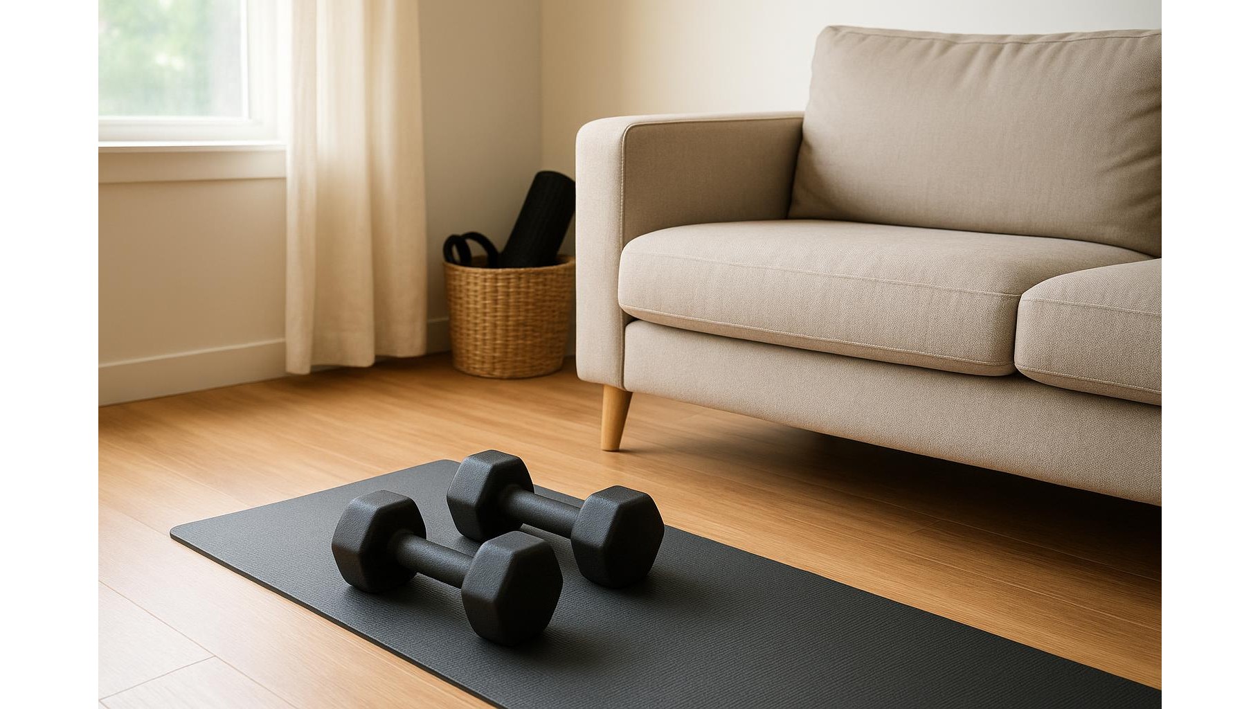 How to choose a compact sand-filled dumbbell set for safe home strength training