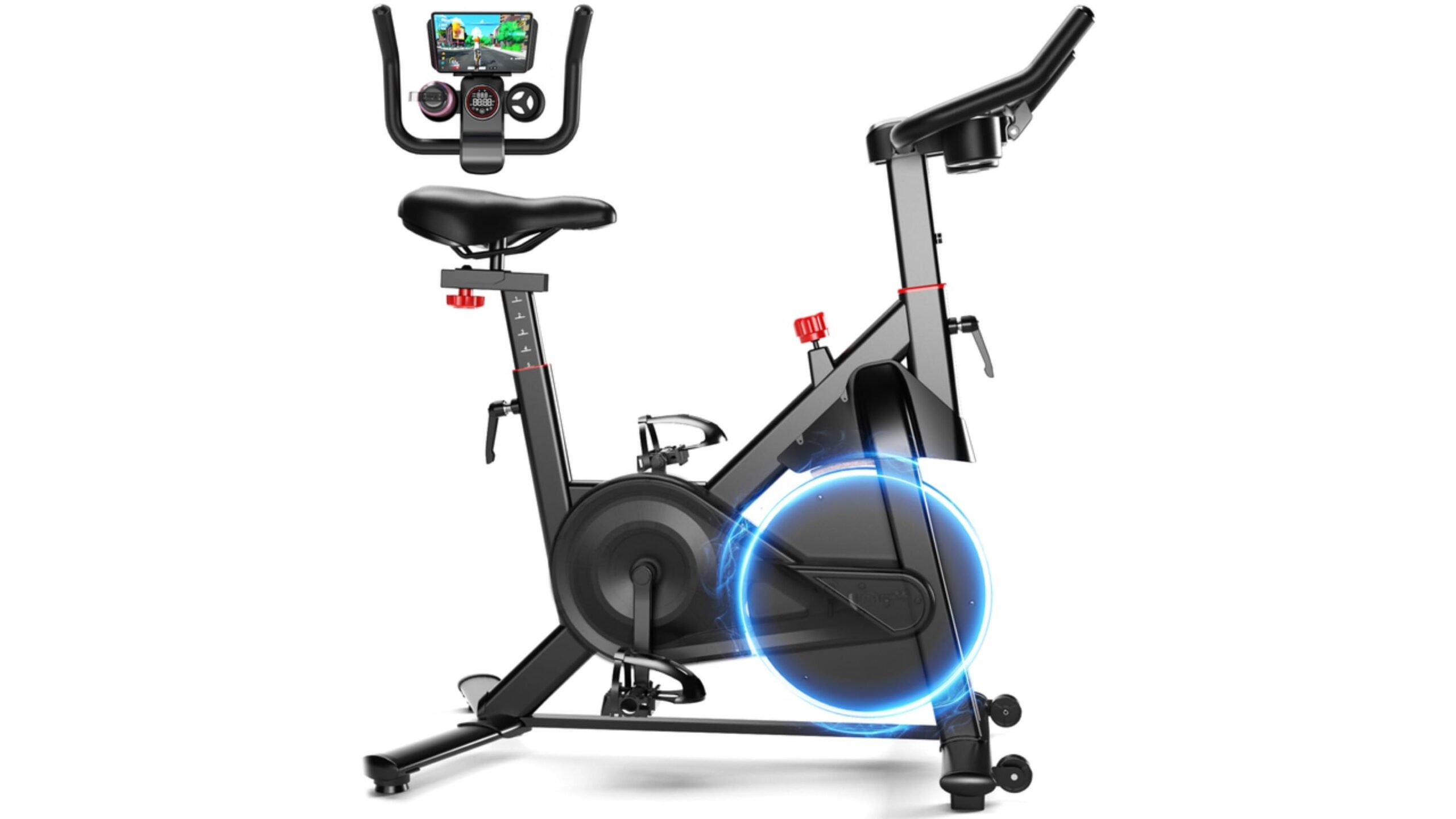 Lacuffy indoor exercise bike, quiet magnetic spin bike for home workouts at a compelling Amazon price