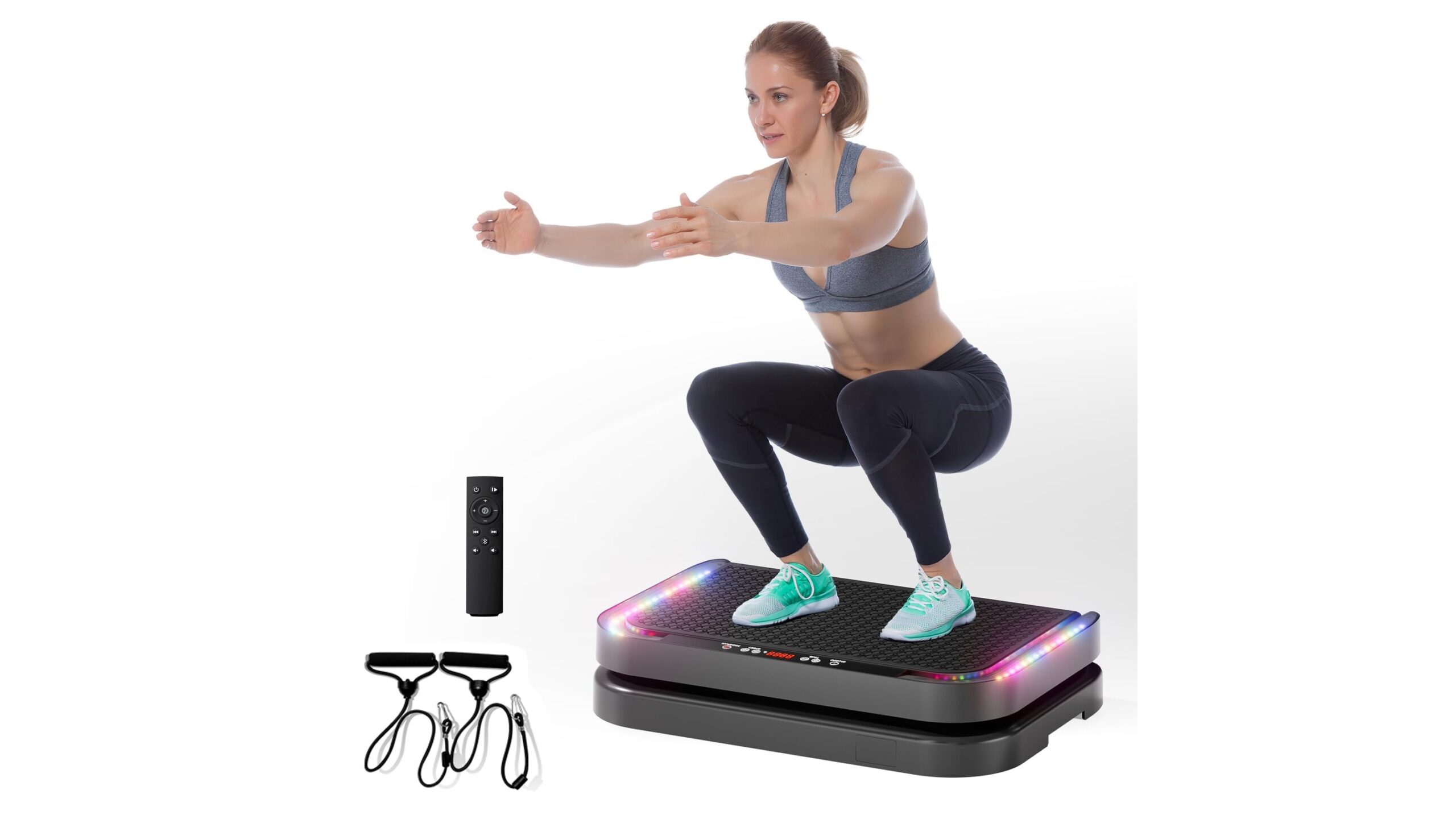 Vibration plate exercise machine for full-body home workouts, interesting Amazon deal to upgrade your routine