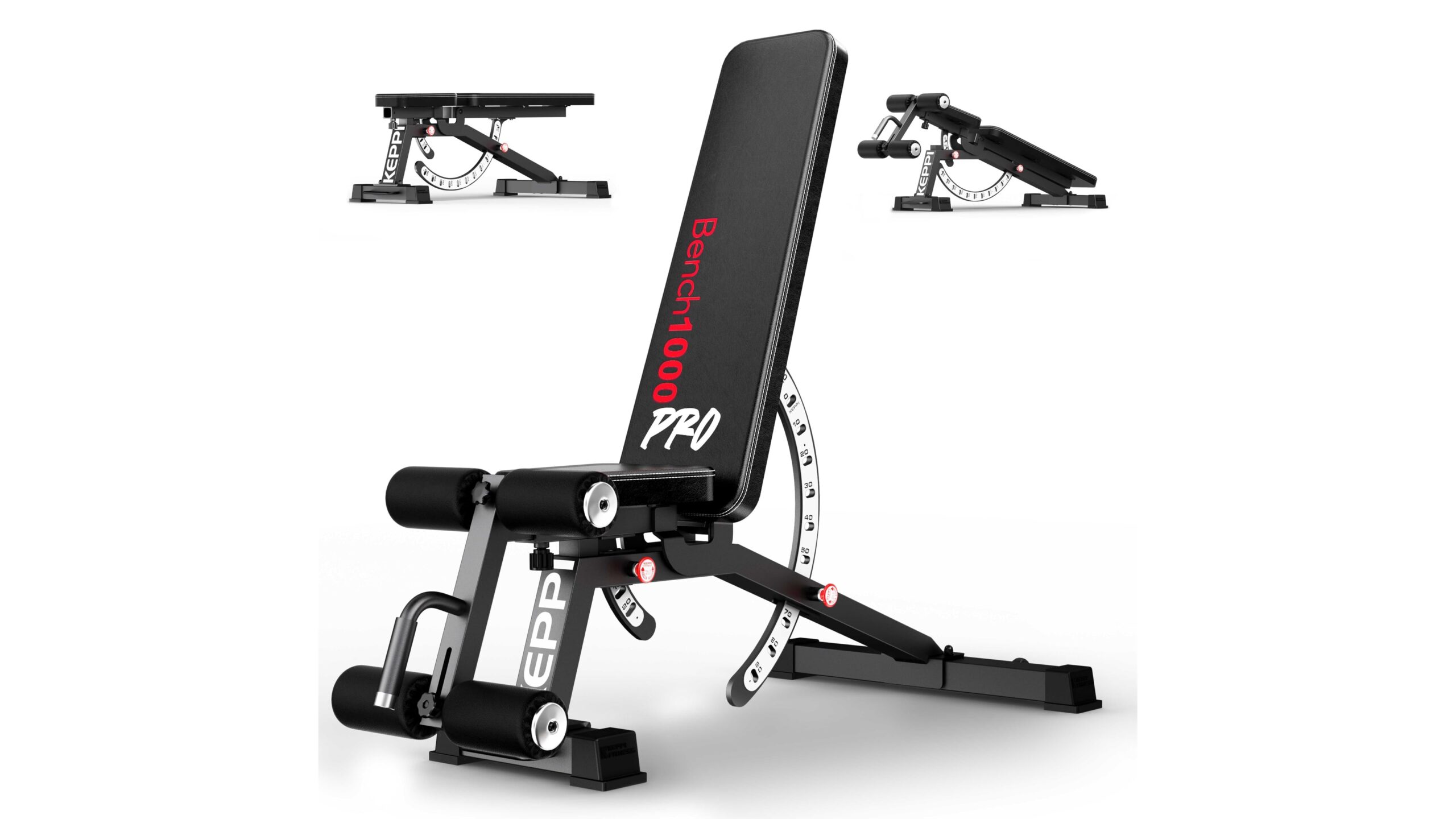 Keppi weight bench Bench1000 Pro, heavy duty adjustable bench for home strength training on Amazon at a standout price