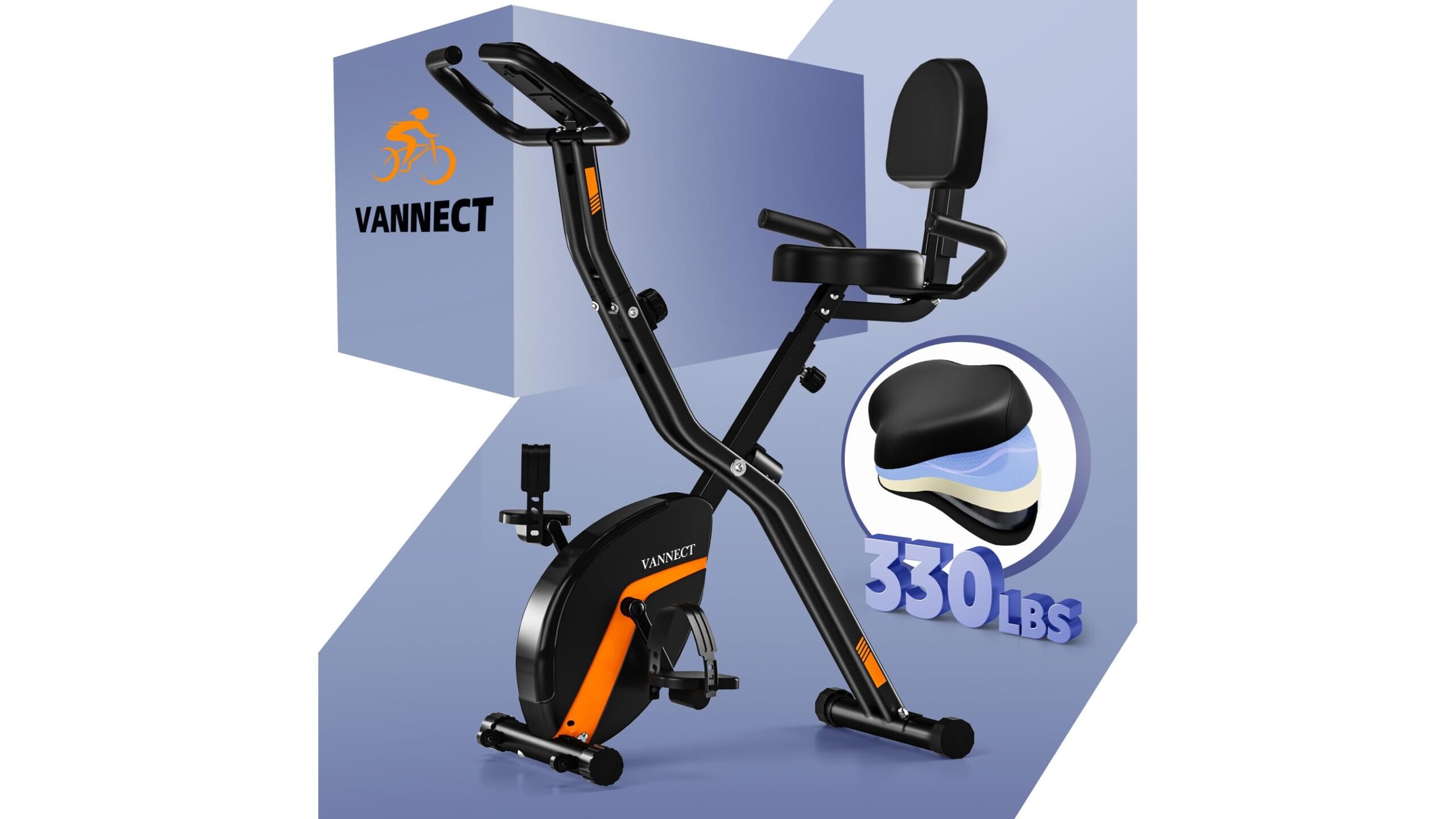 Foldable exercise bike for small homes: why the new 16-level model is ideal for beginners and seniors