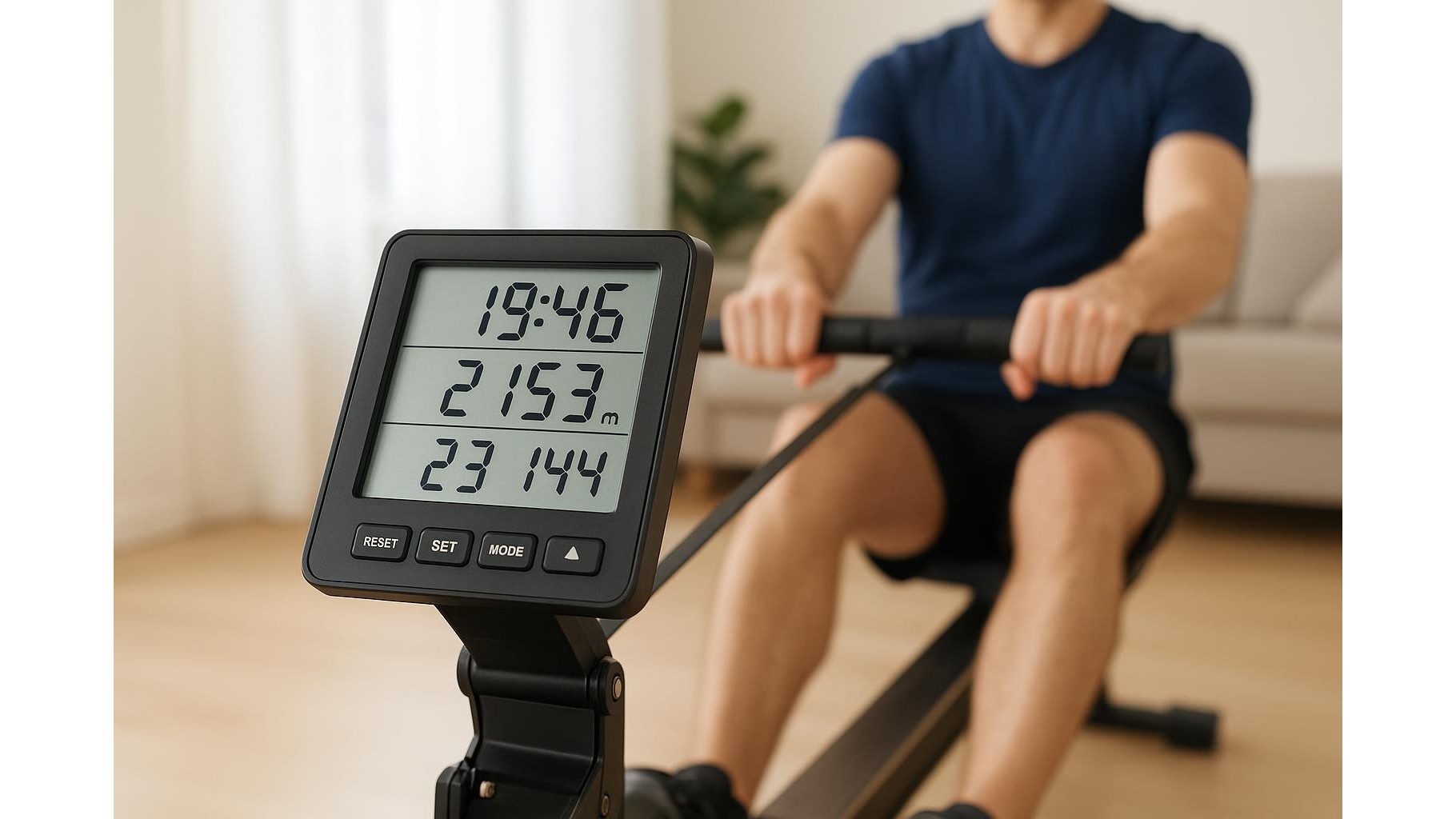 Dialing in your home rower: how to use the console to program effective cardio sessions