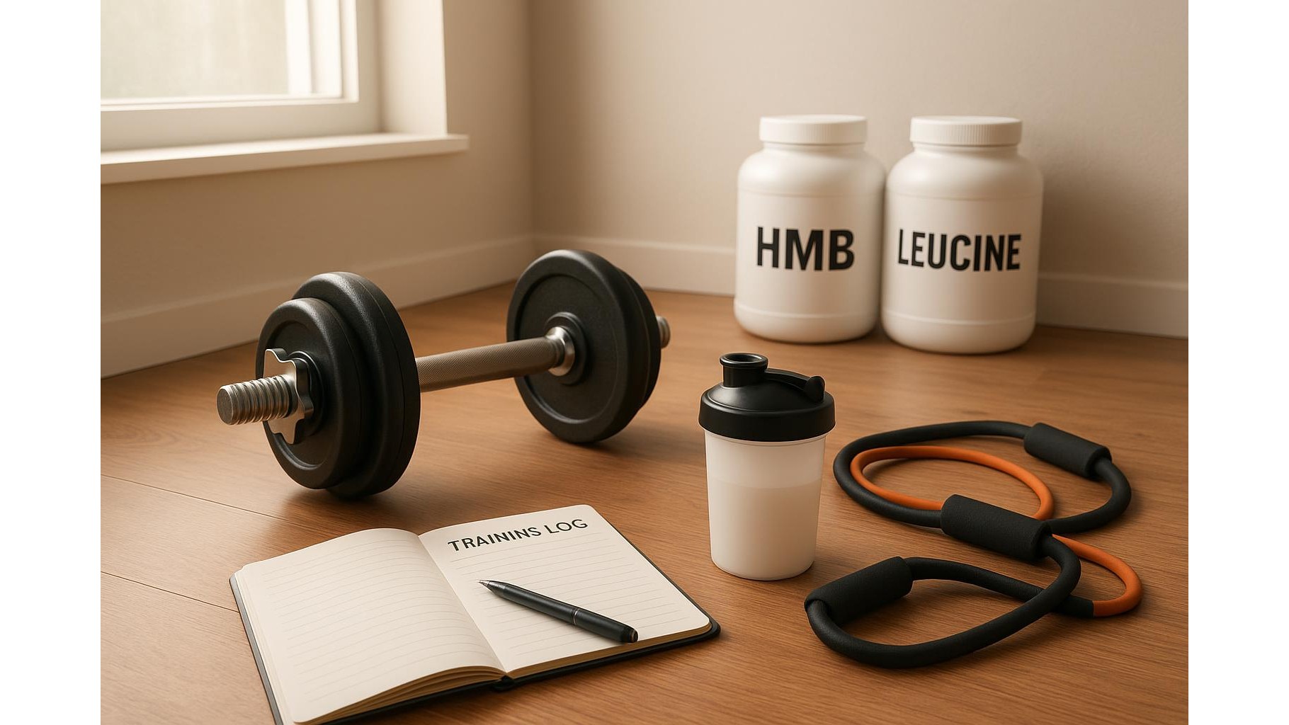 HMB and leucine at home: supplements that may help you keep muscle with short workouts