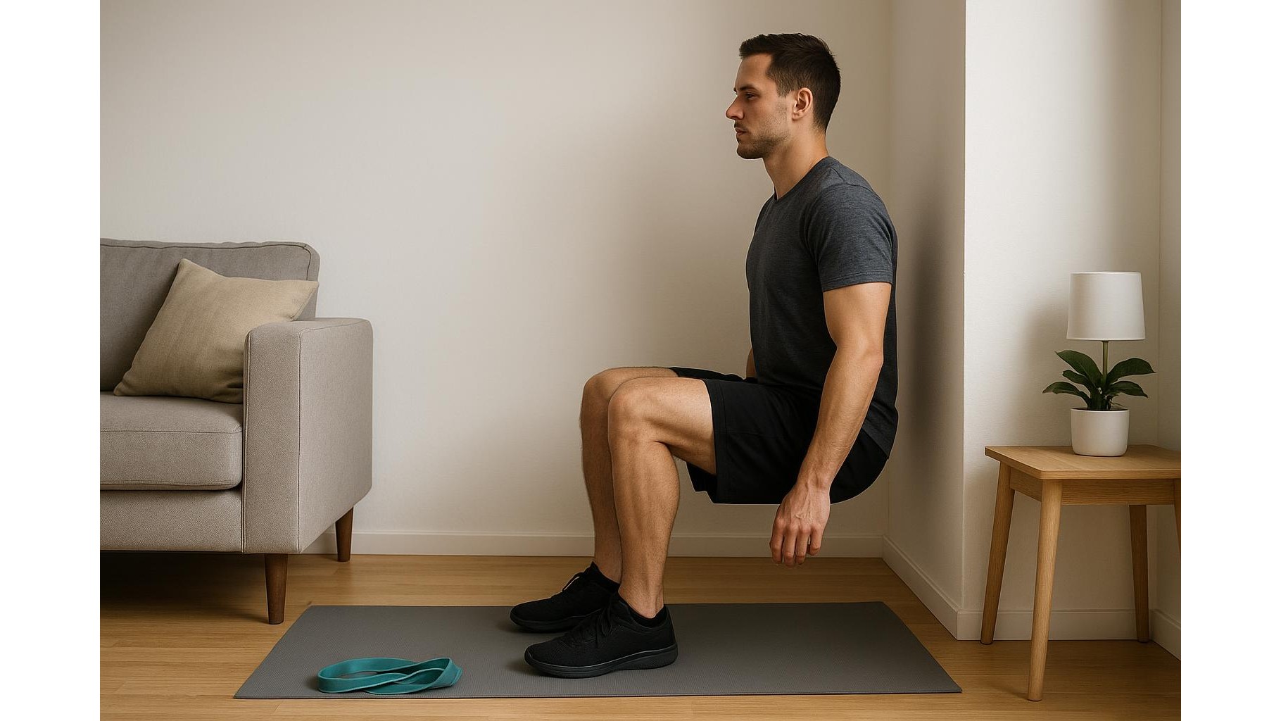 Isometric strength at home: a joint-friendly full body workout using walls and holds