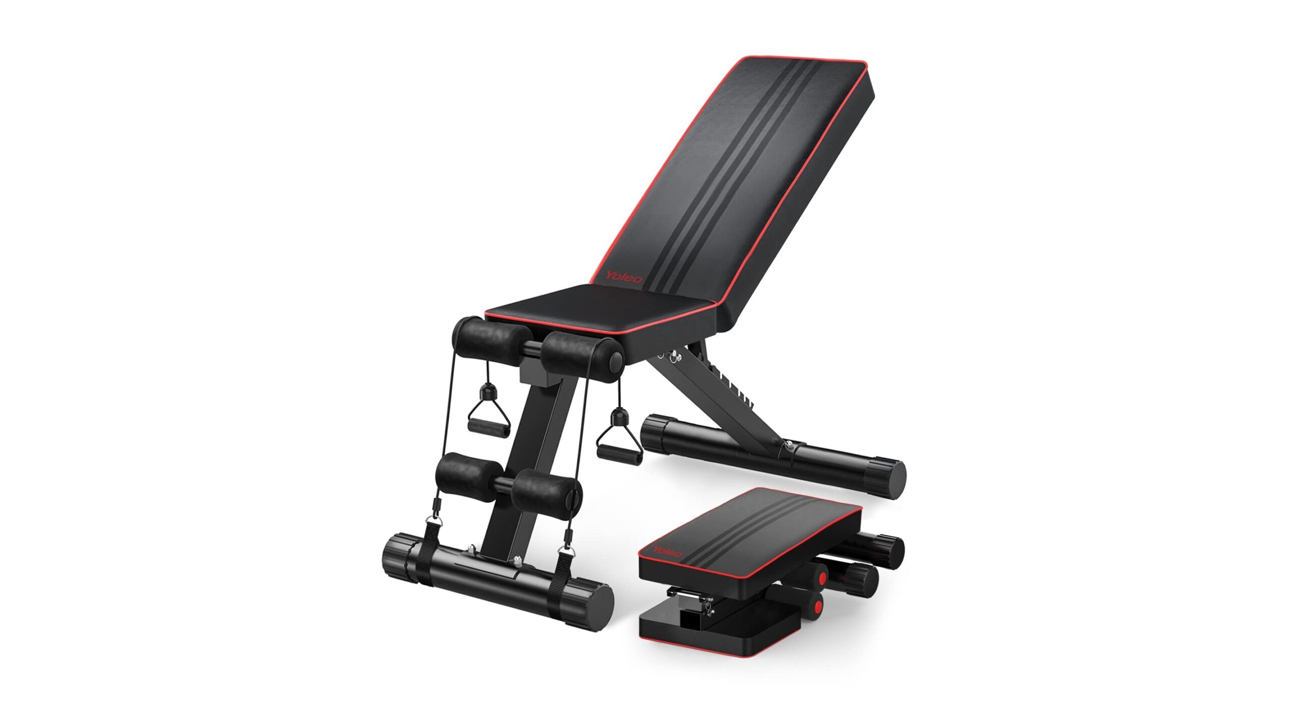 YOLEO multi‑function weight bench, panca regolabile completa per la tua home gym