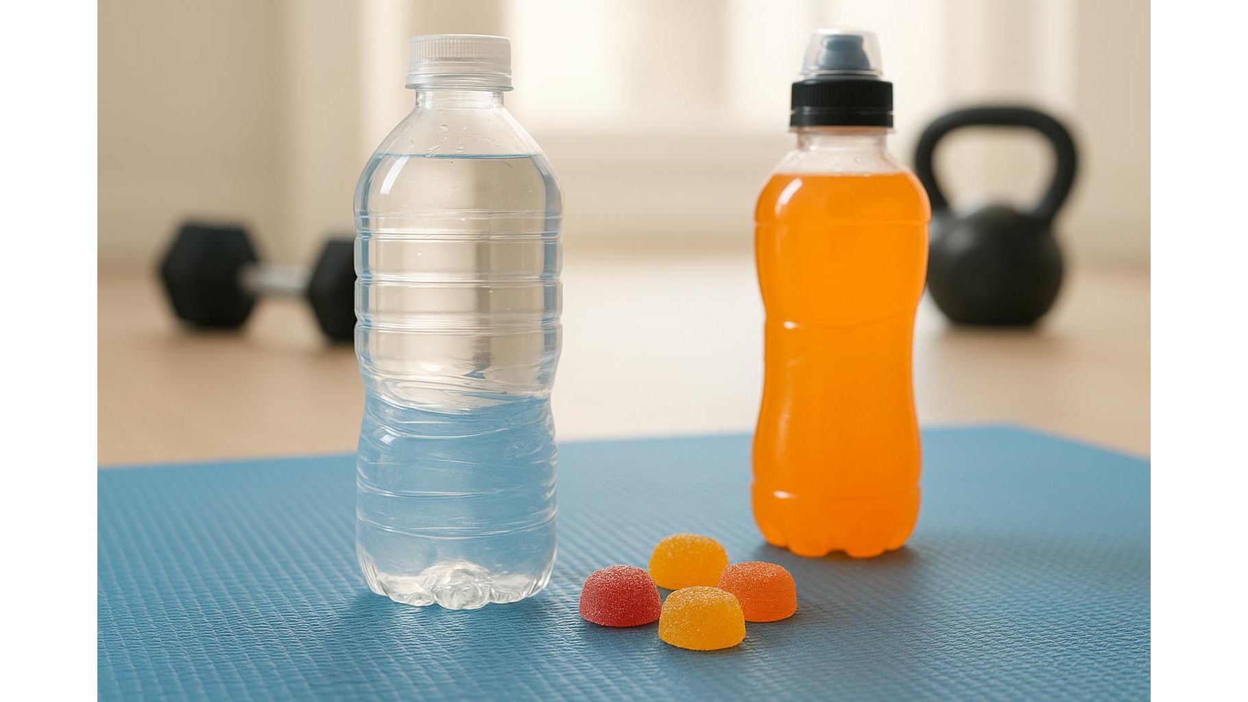 Electrolyte gummies vs sports drinks at home: what really makes sense for short and long workouts