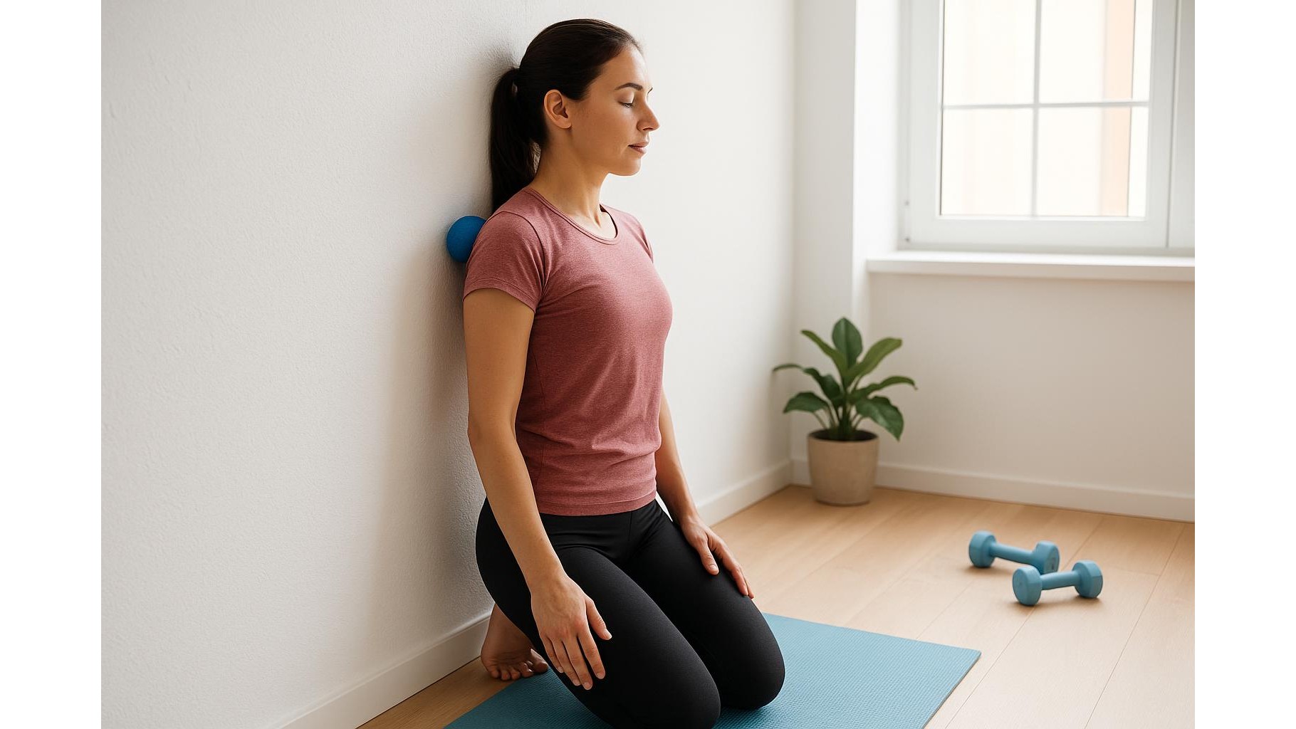 DIY wall trigger-point station: how to use balls and pads for deep tissue self-massage at home