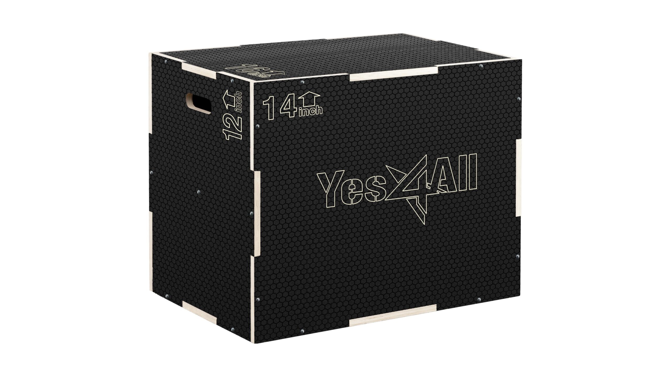 Yes4All 3-in-1 wooden plyo box, versatile jump platform for explosive home training in Amazon spotlight