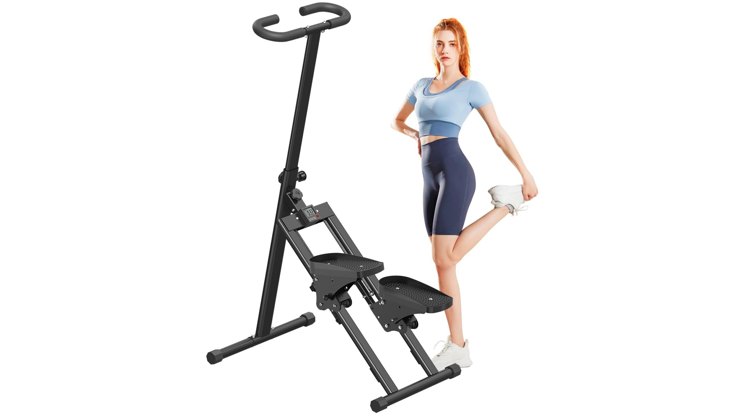 HOFTME stair stepper foldable, cardio compact for living room and home office