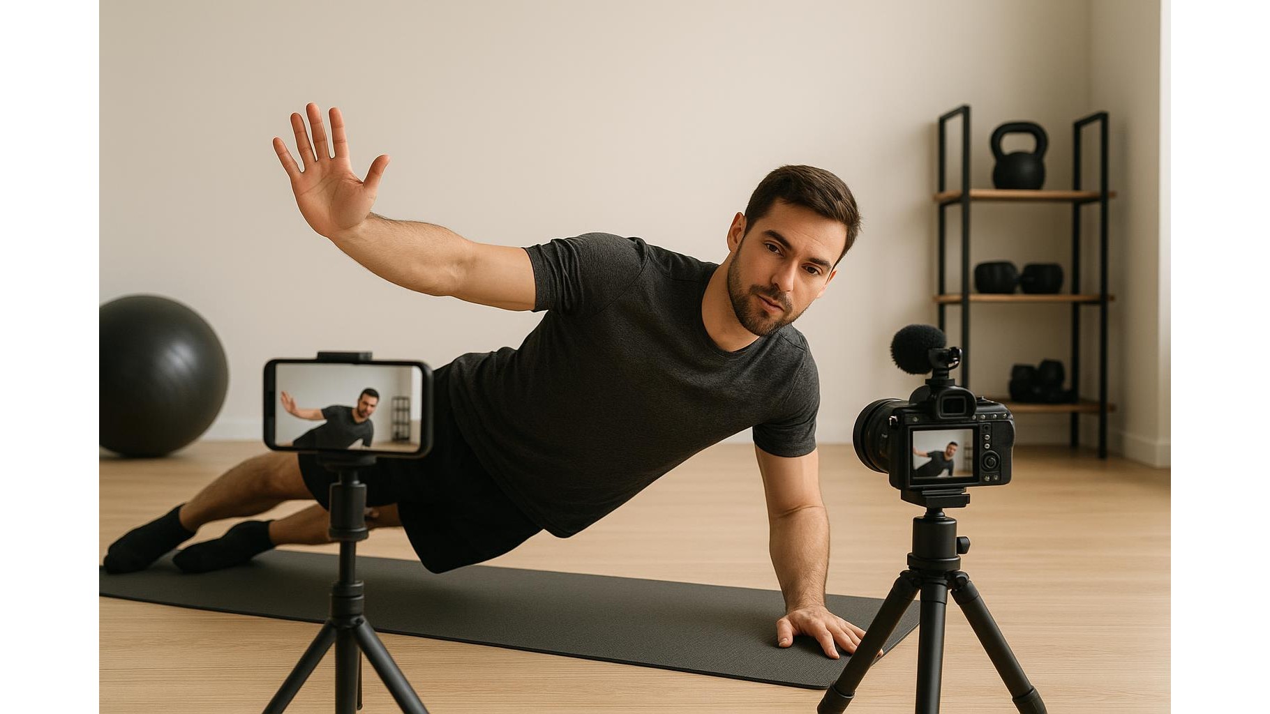 Clip-on microphones for home workout videos: how to record clear audio without a studio setup