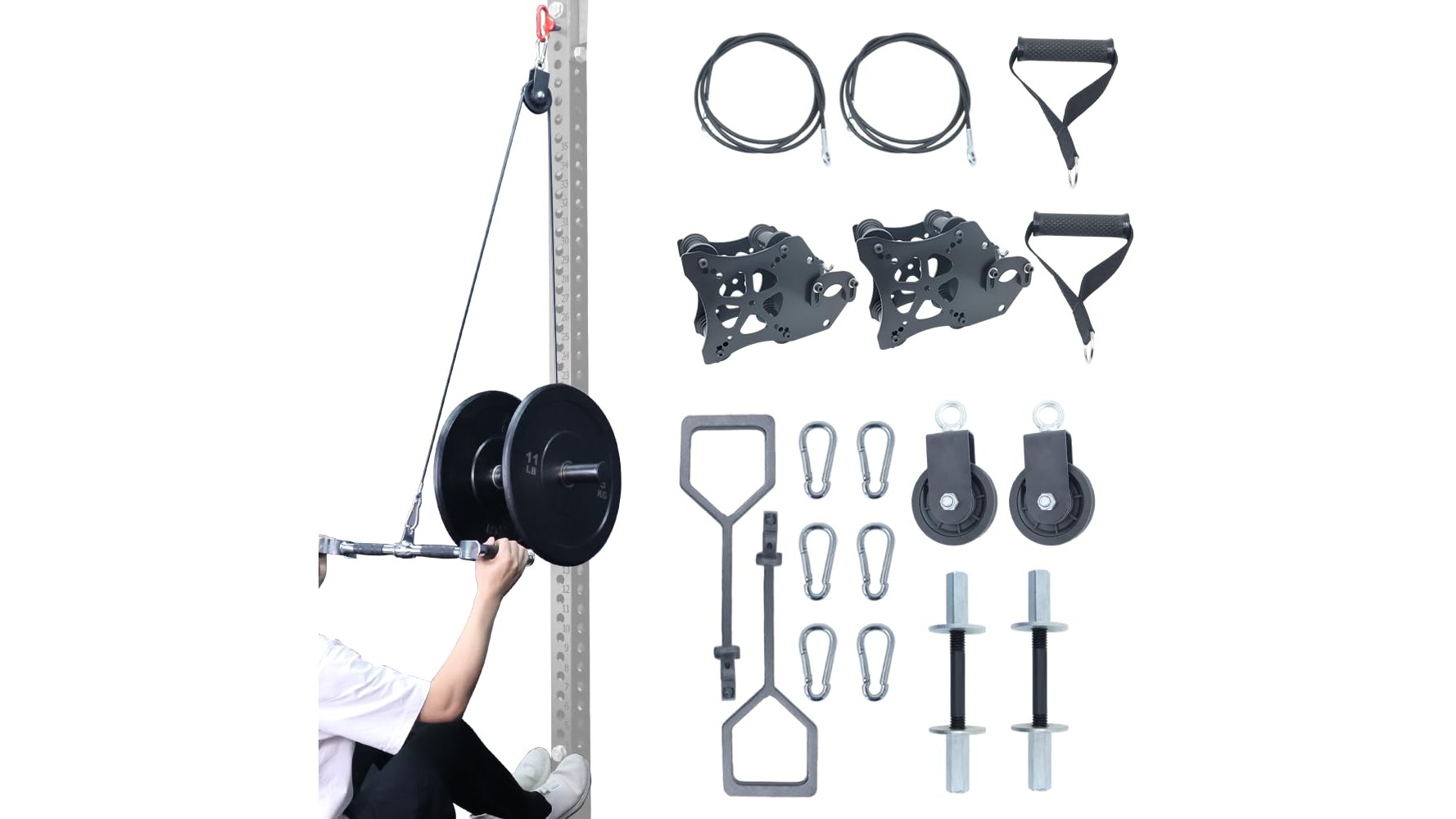 CONBUT lat pull down pulley system per home gym, occasione interessante su Amazon