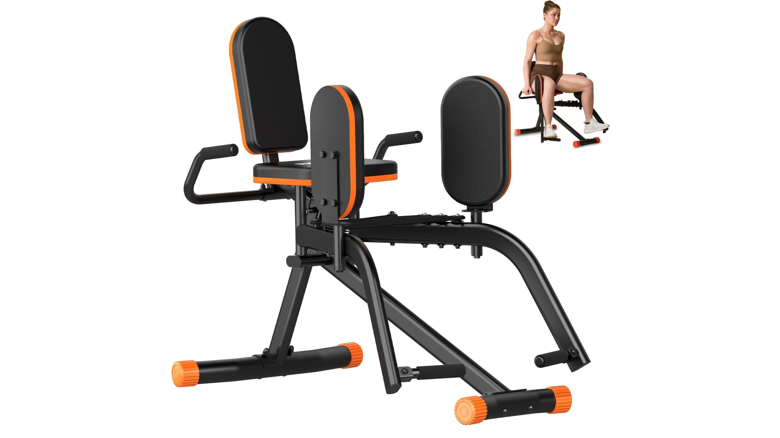 HXD-ERGO hip abductor machine, a compact solution for glutes and inner thighs at home