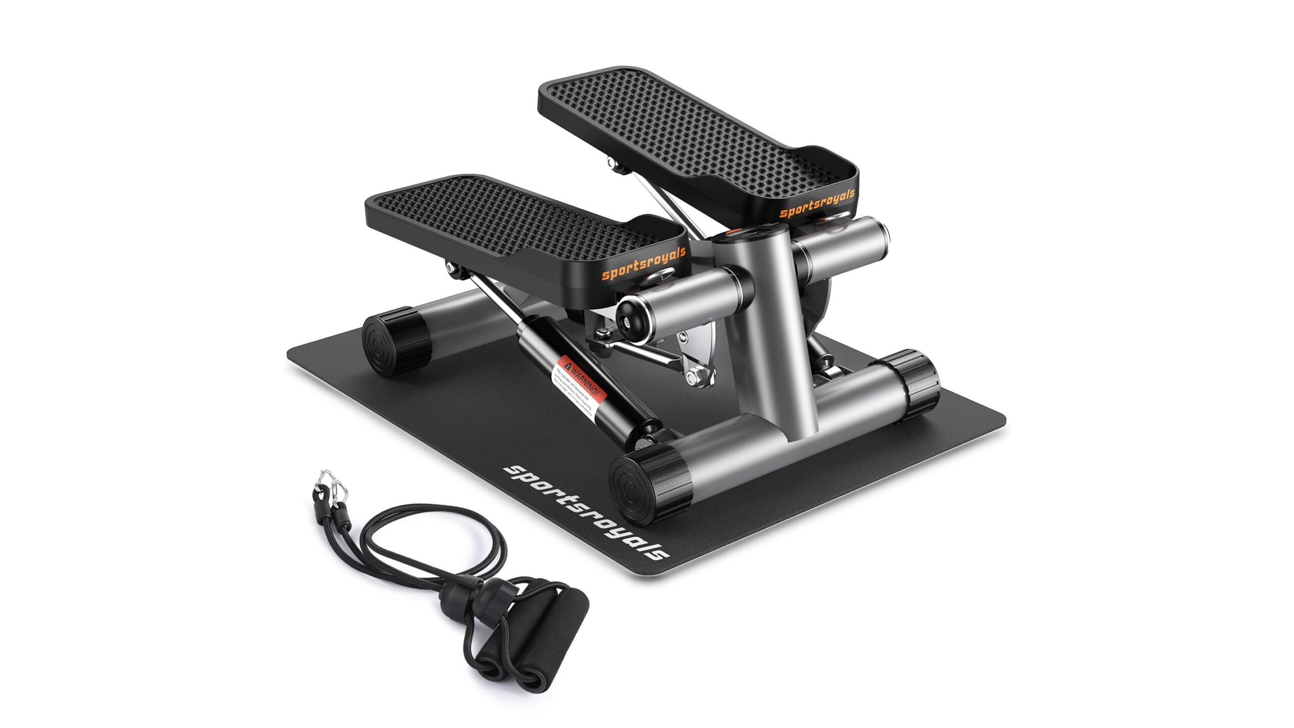 Sportsroyals Stair Stepper, mini stepper con elastici perfetto per cardio silenzioso in casa ora a prezzo interessante