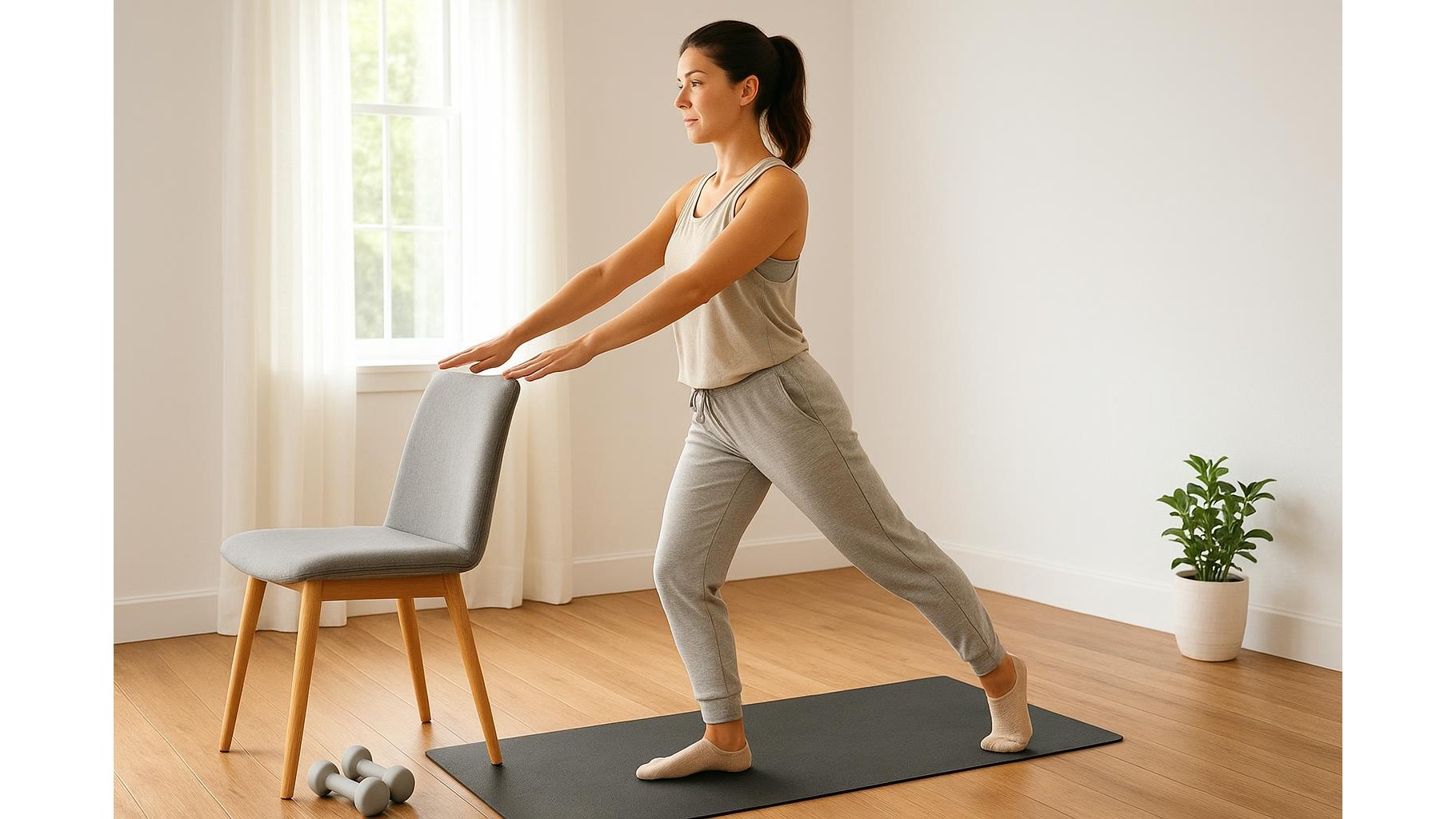 What to wear for home pilates and barre when you hate tight leggings
