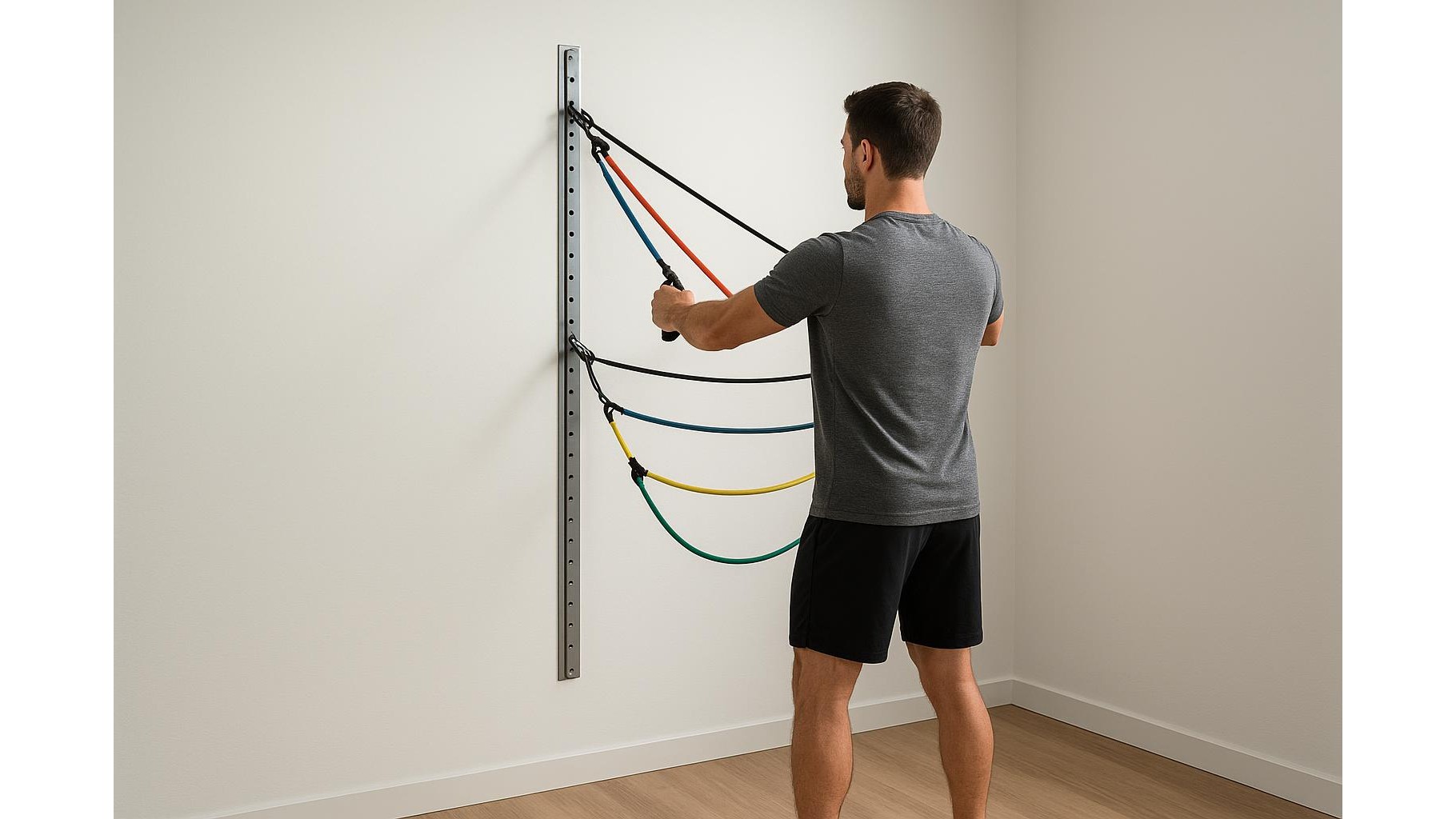 Home parallel resistance system: how wall-mounted bands can mimic a full cable stack
