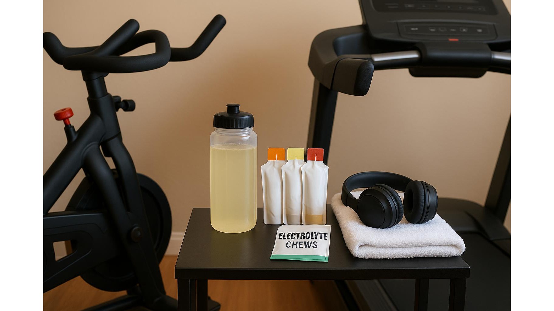 Electrolyte gels vs chews vs drinks: how to choose for long home cardio sessions