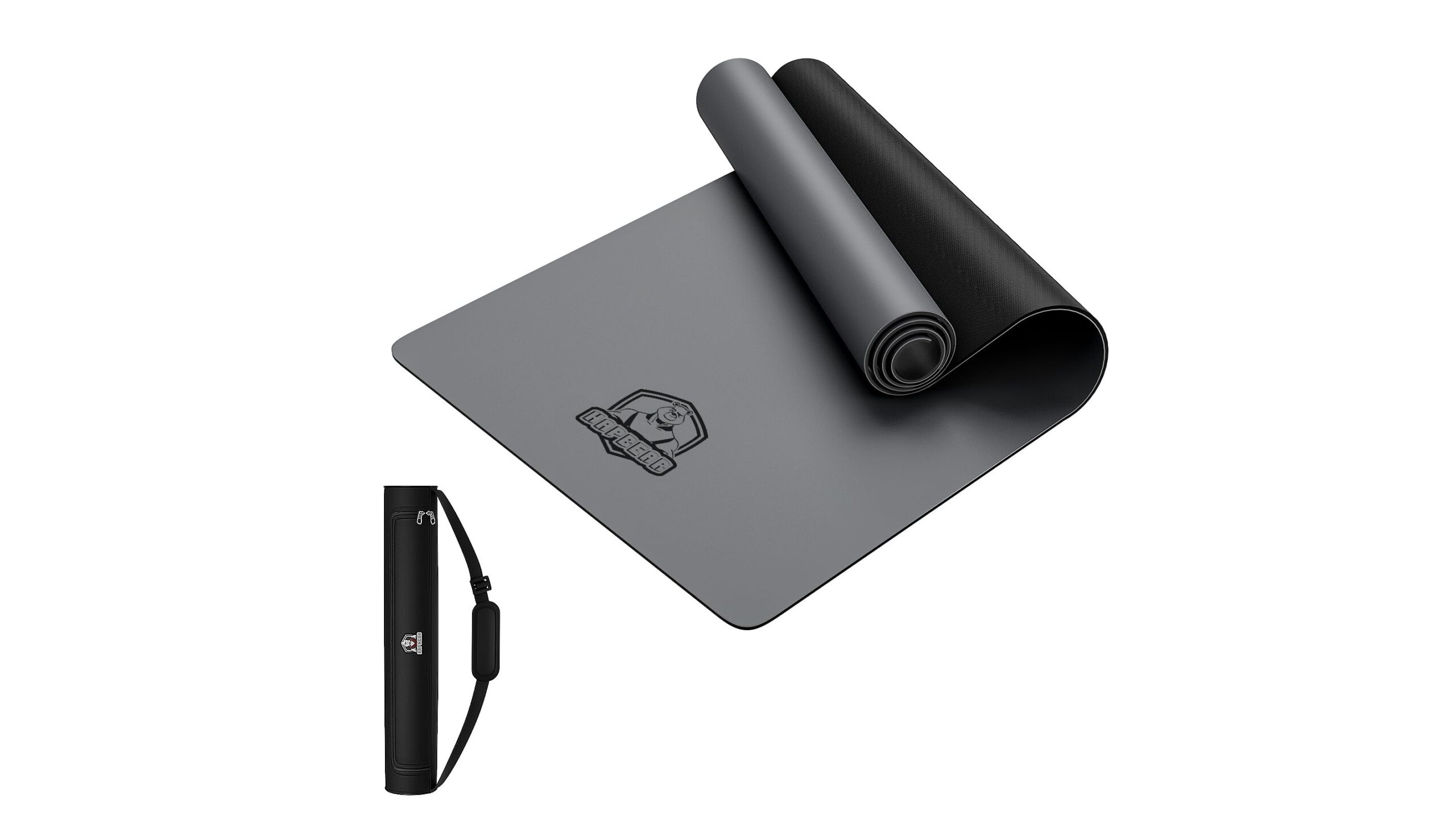 HAPBEAR large exercise mat, extra space on Amazon for comfortable home training