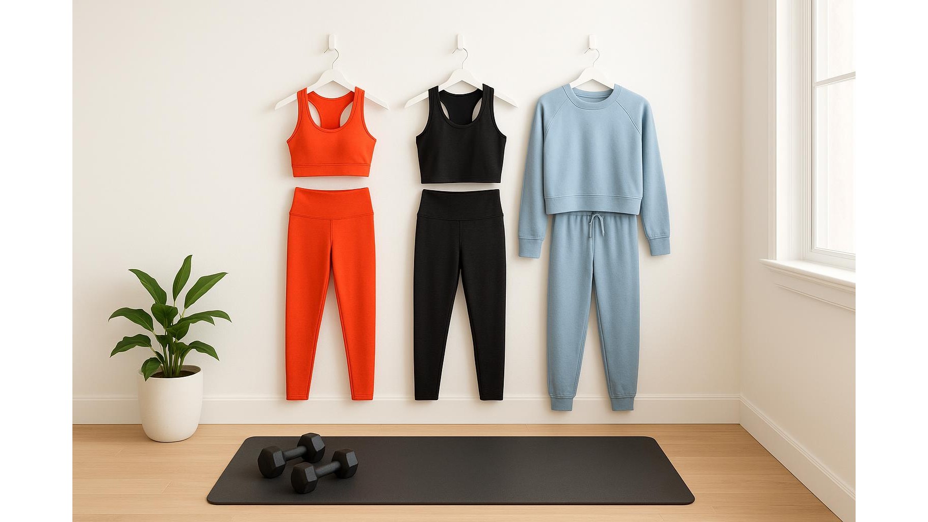 Color psychology in home workout clothes: how outfits can boost motivation and performance