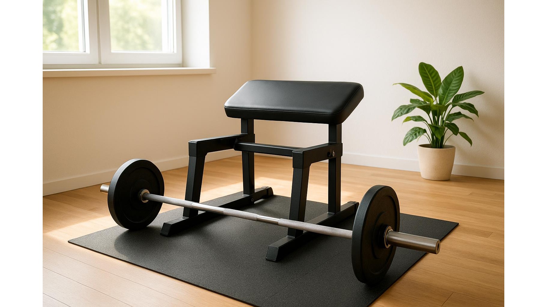 How to choose a hip thrust bench for safe and effective glute training at home