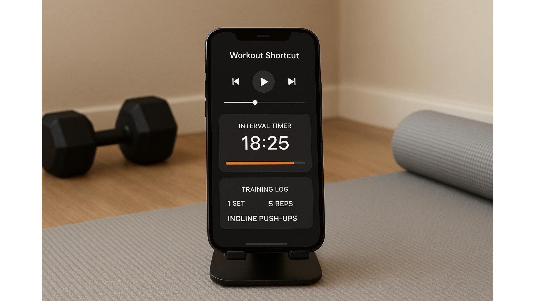 How to create home workout shortcuts on your phone to launch music, timers and notes in one tap