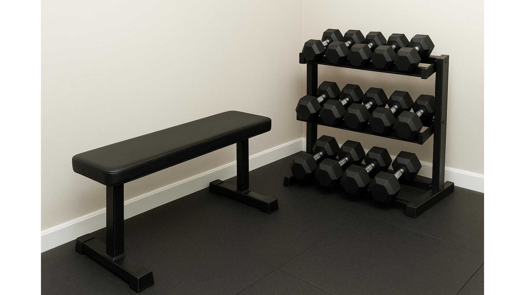 How to choose hex dumbbells that won’t roll around your home gym