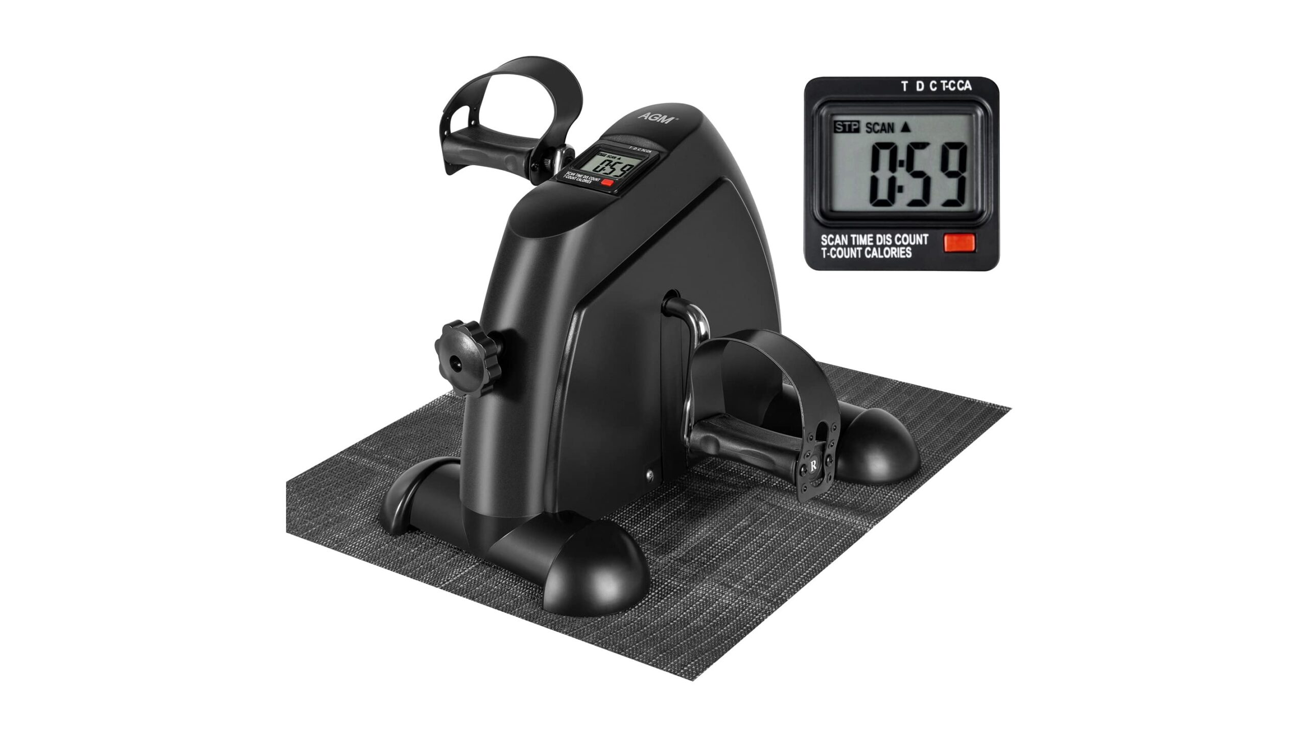 AGM mini exercise bike, la pedaliera compatta da scrivania in sconto su Amazon